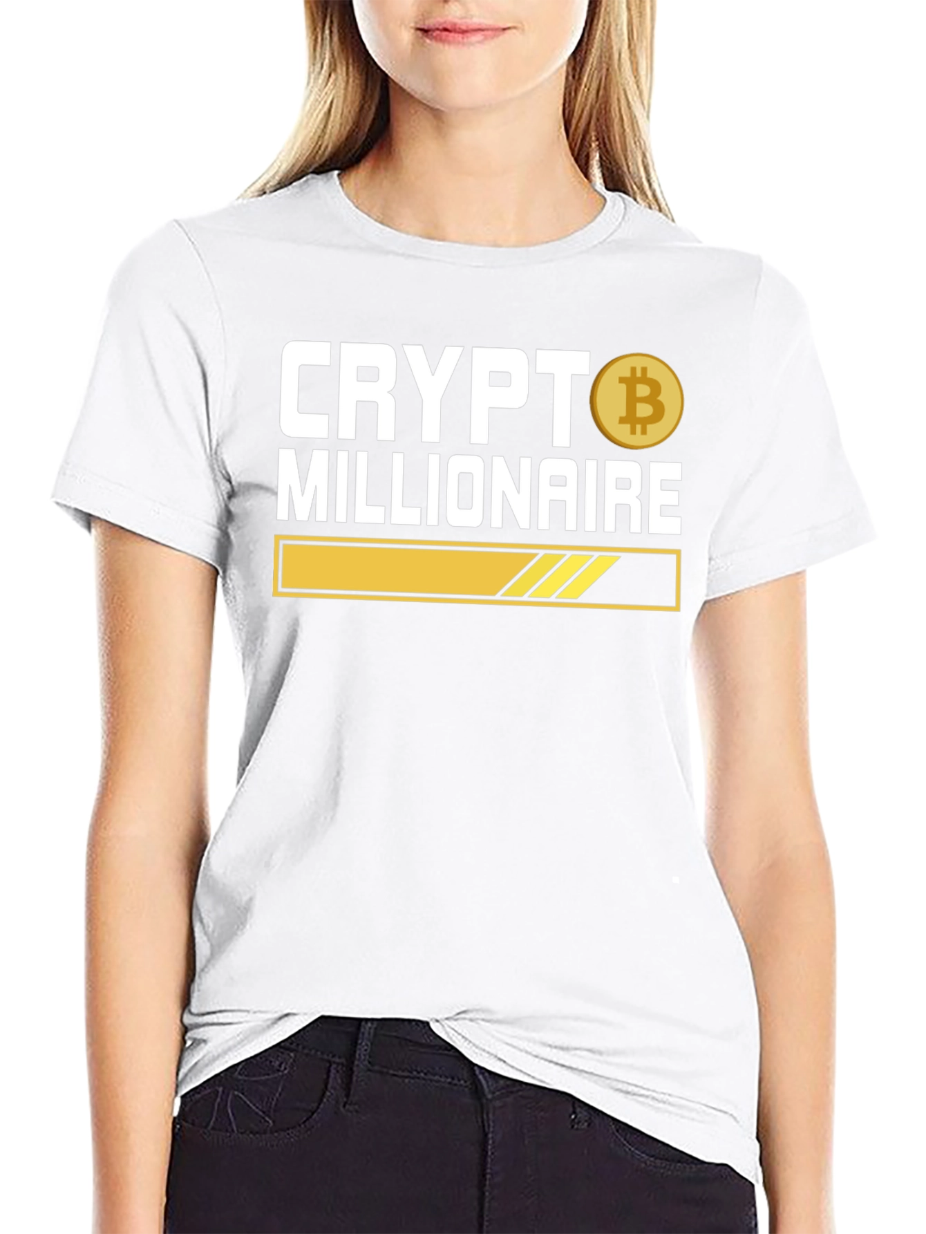 Crypto Millionaire Graphic Tee