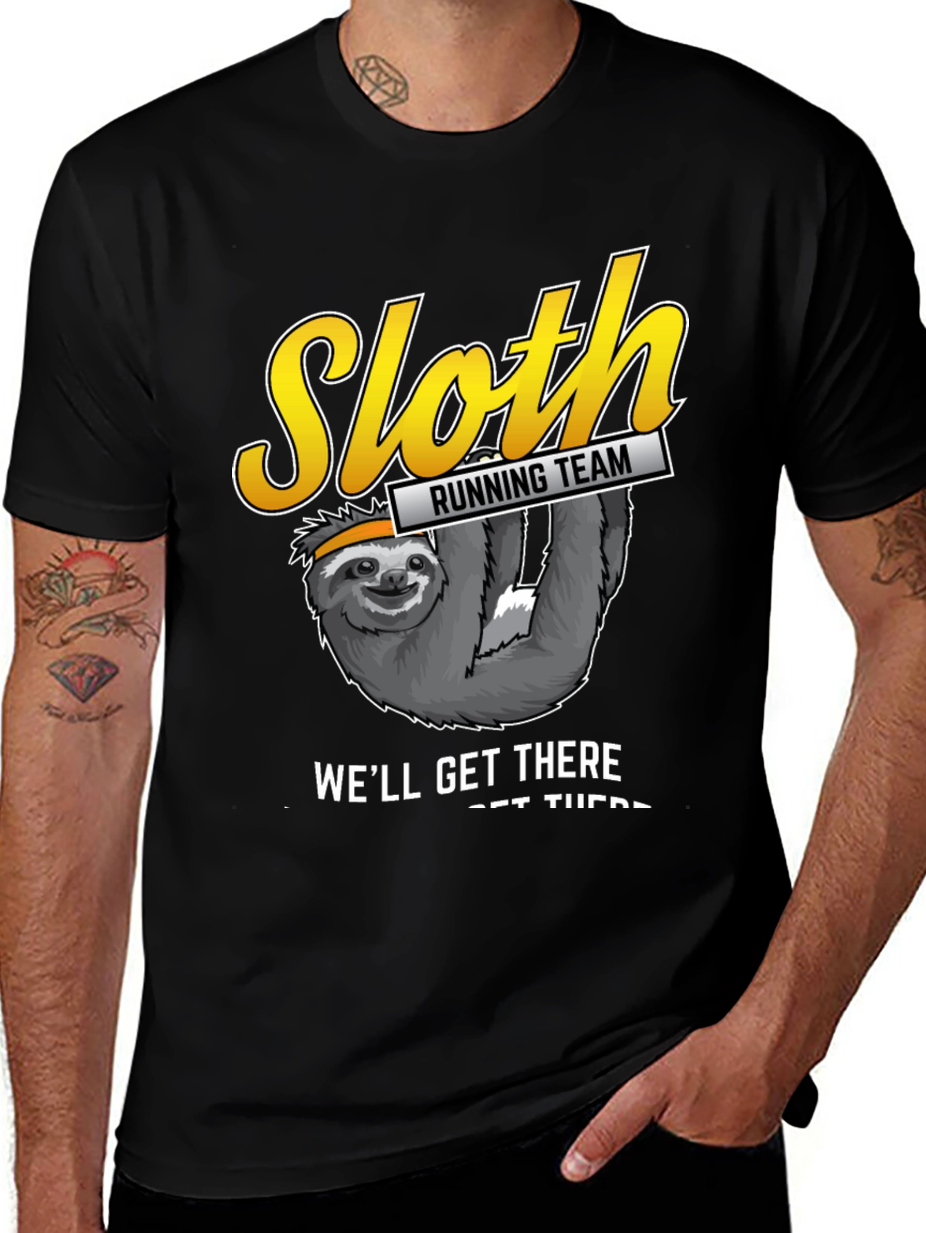 Sloth Running Team T-Shirt