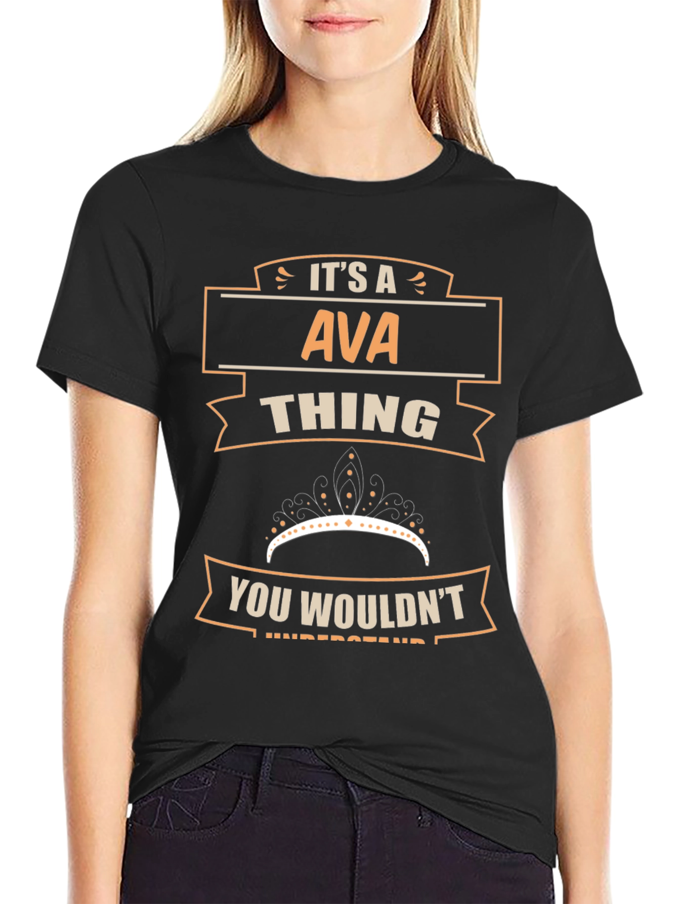 Its An AVA Thing - Funny Custom Name T-Shirt