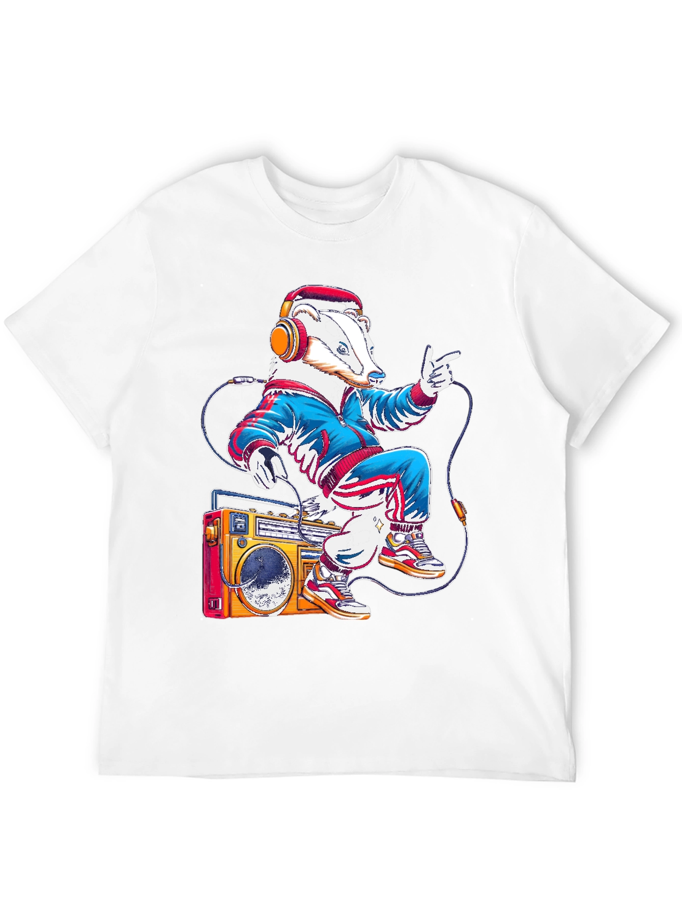 Retro Badger Graphic Tee