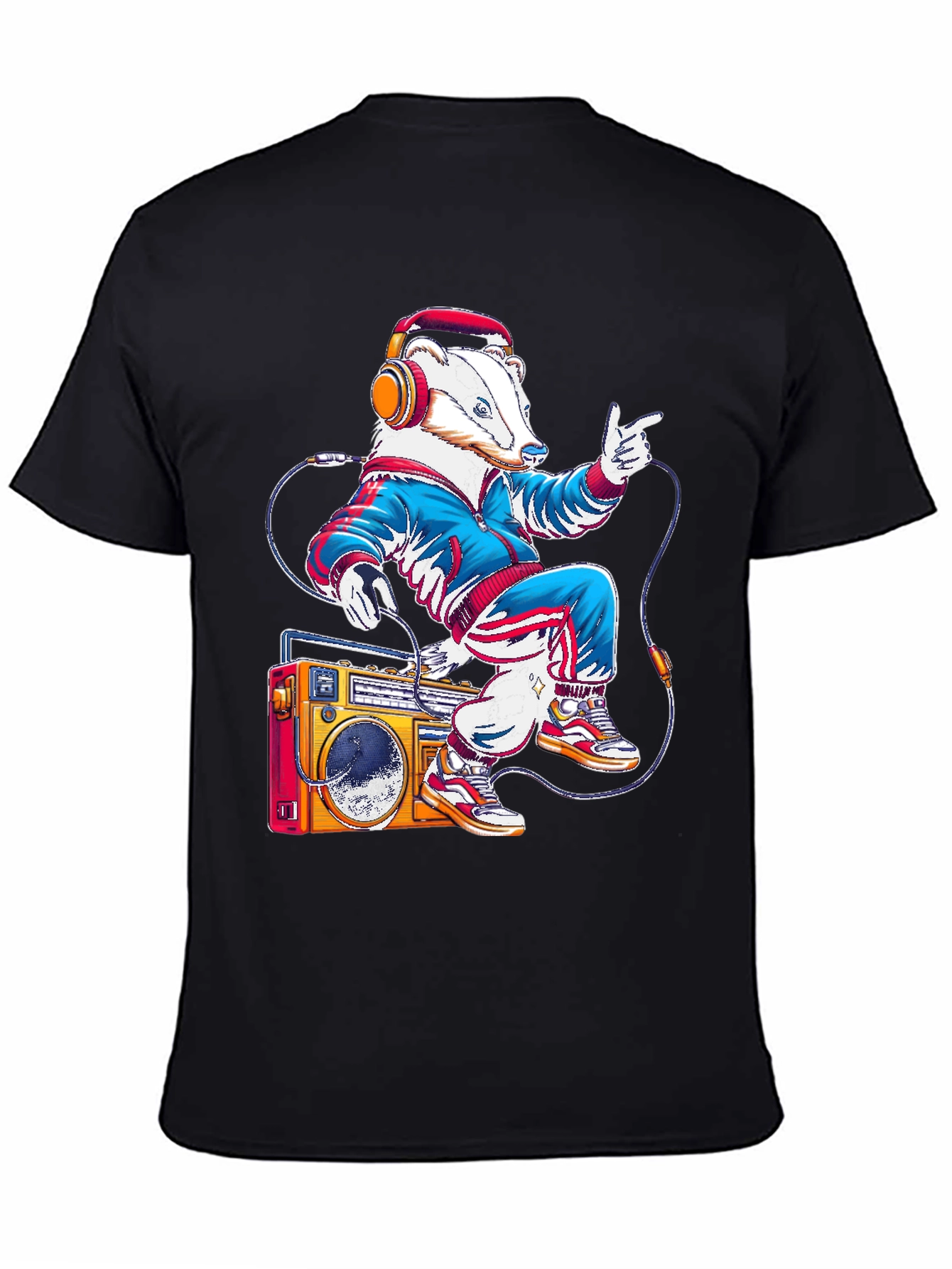 Retro Badger Graphic Tee