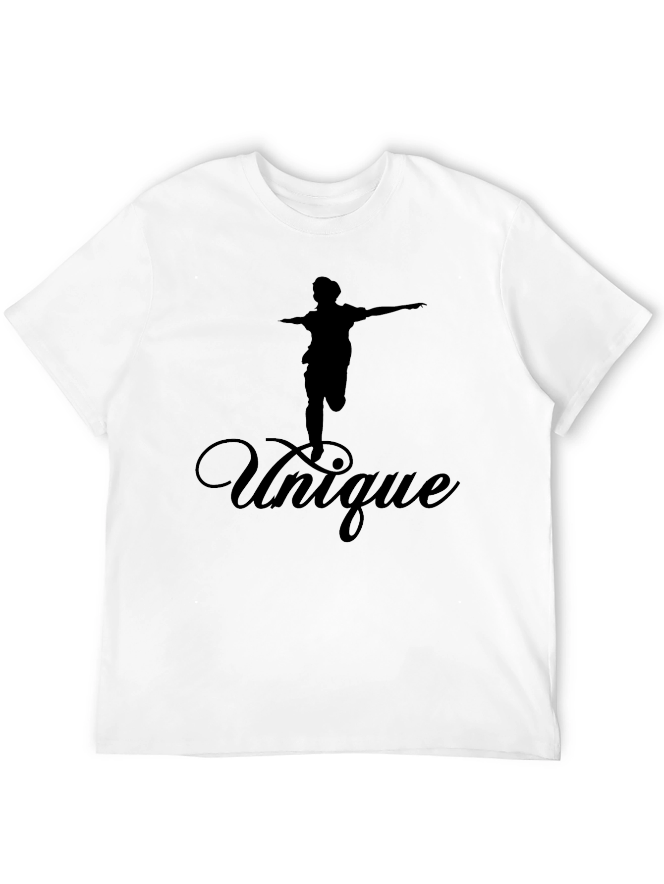 Unique Graphic Tee - Black T-Shirt