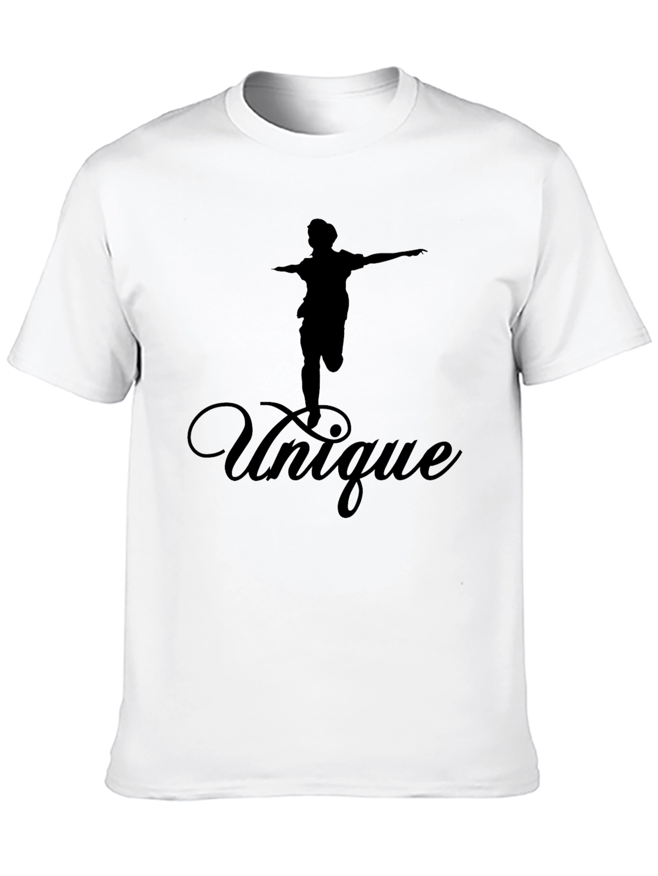 Unique Graphic Tee - Black T-Shirt