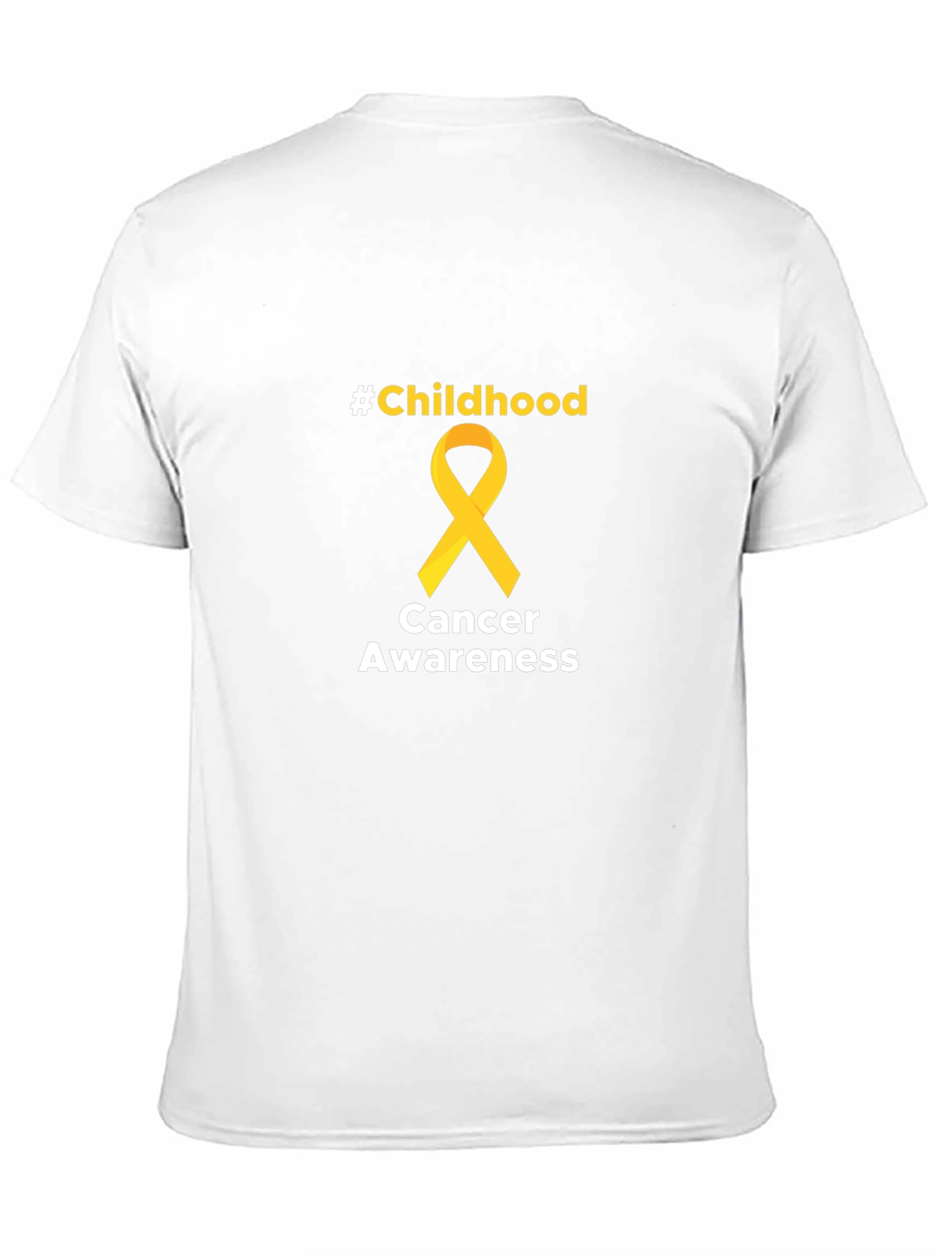 Childhood Cancer Awareness Tee - Black