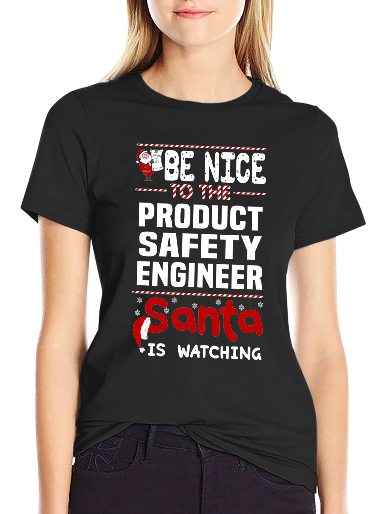 Product Safety Engineer Santa T-Shirt
