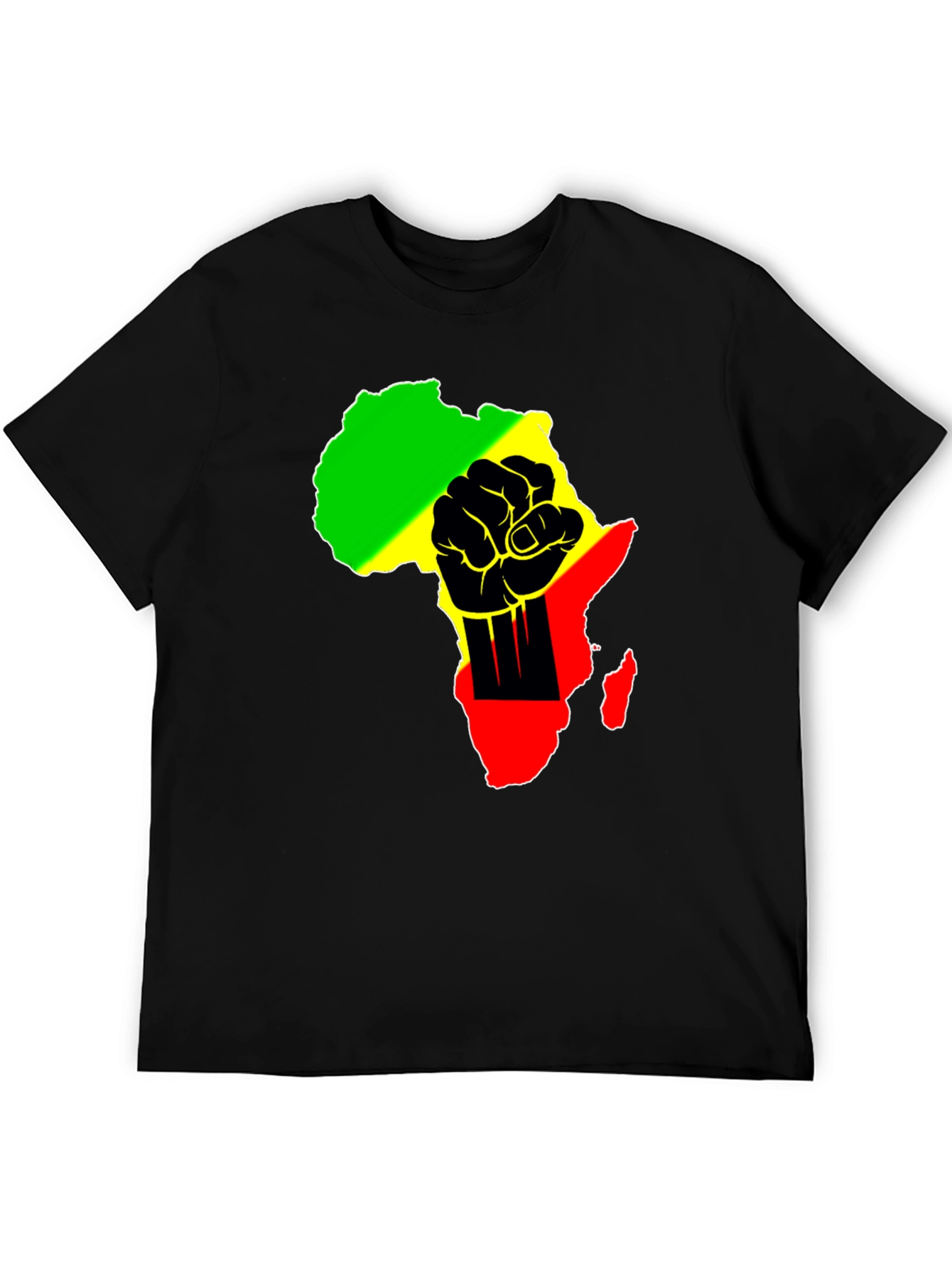 Pan African Fist T-Shirt - Black Pride