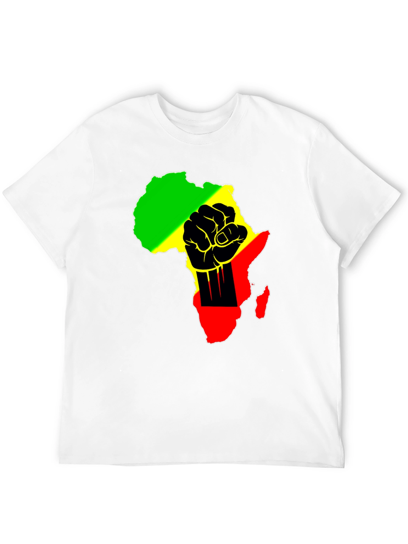 Pan African Fist T-Shirt - Black Pride
