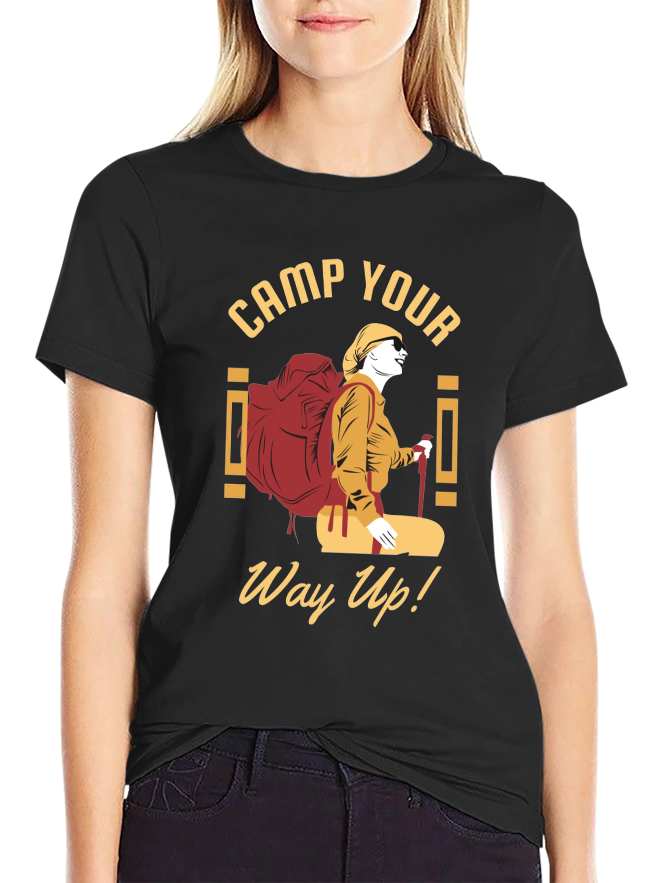 Camp Your Way Up! Graphic Tee