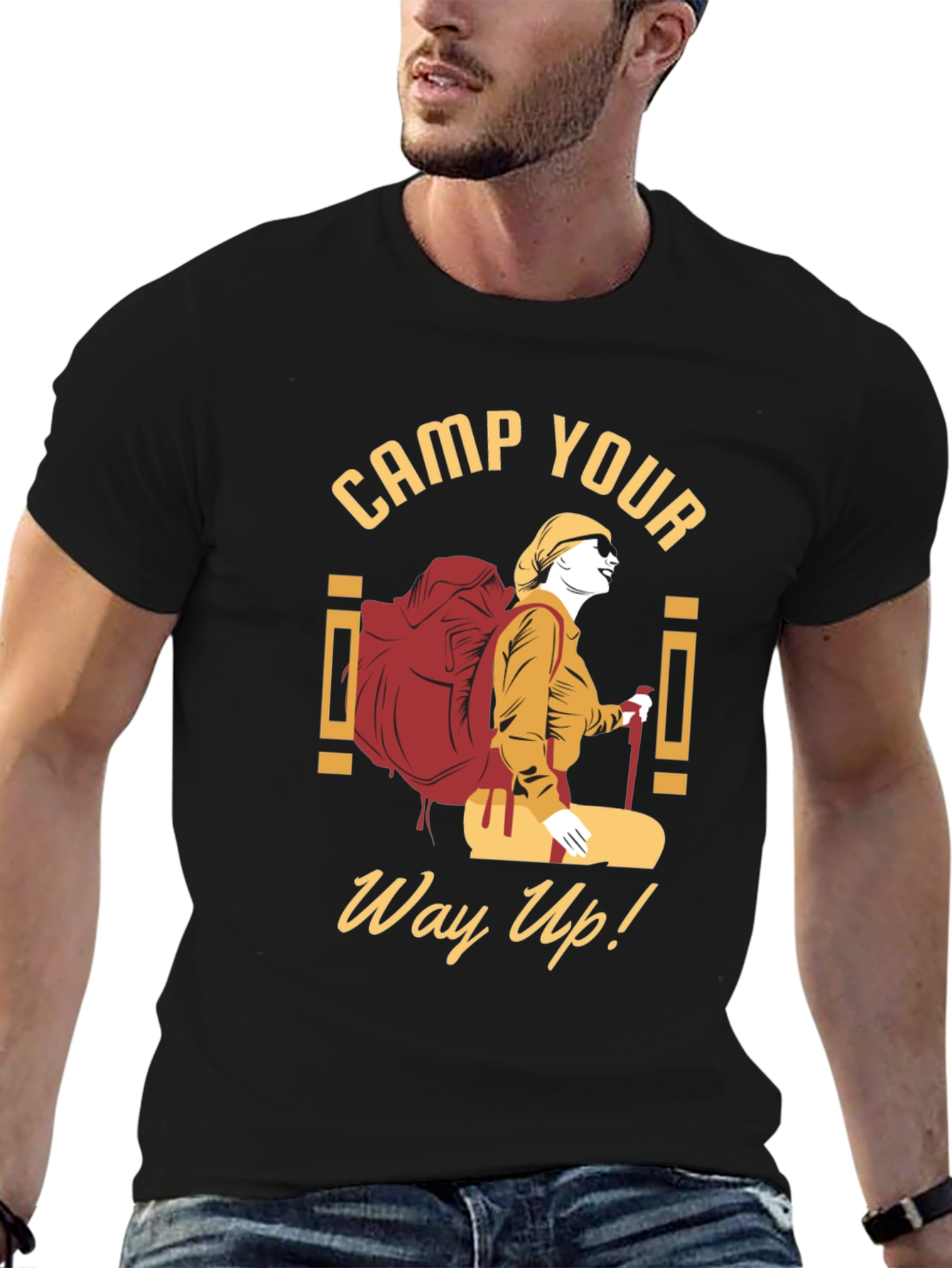 Camp Your Way Up! Graphic Tee
