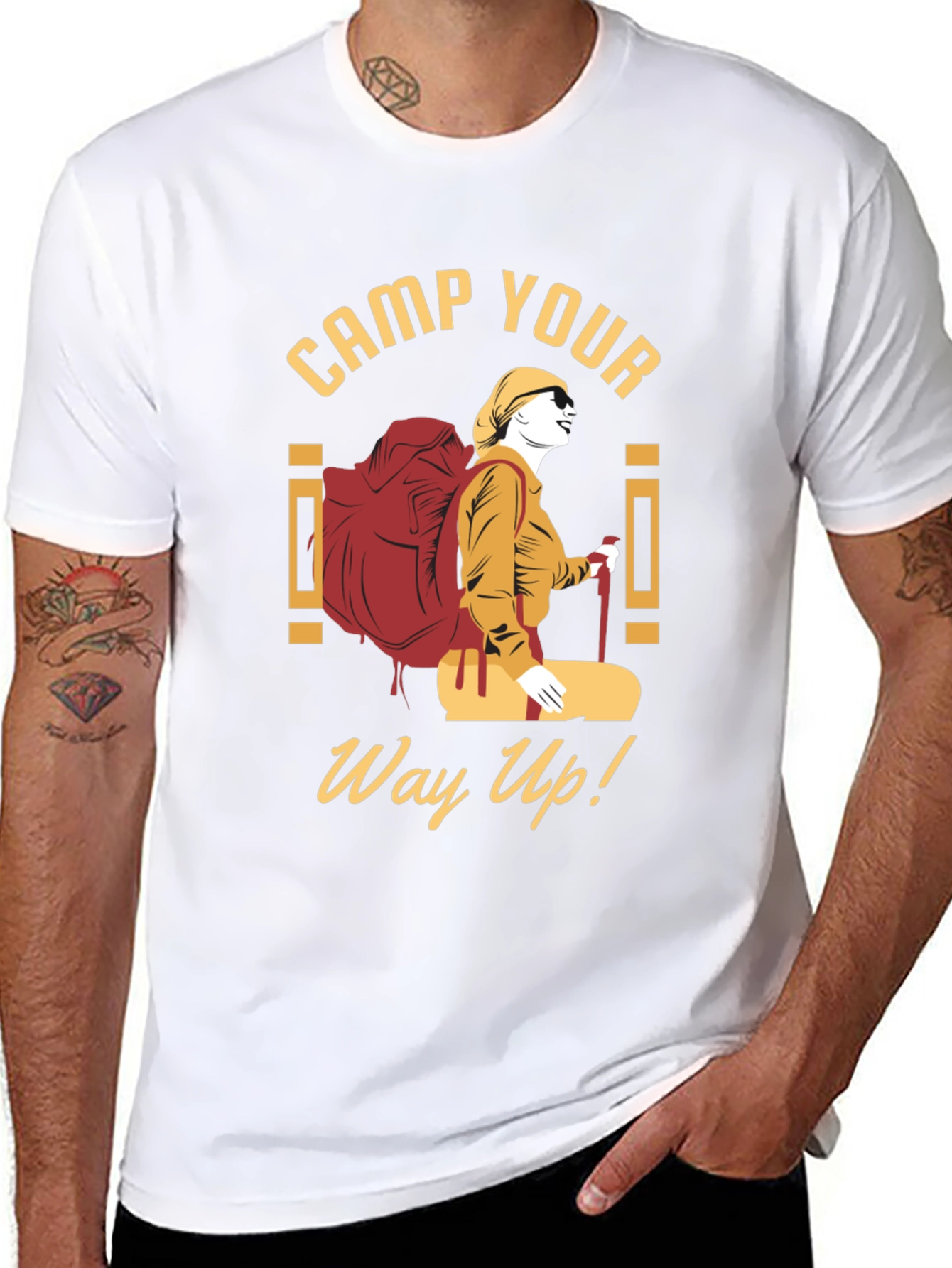 Camp Your Way Up! Graphic Tee