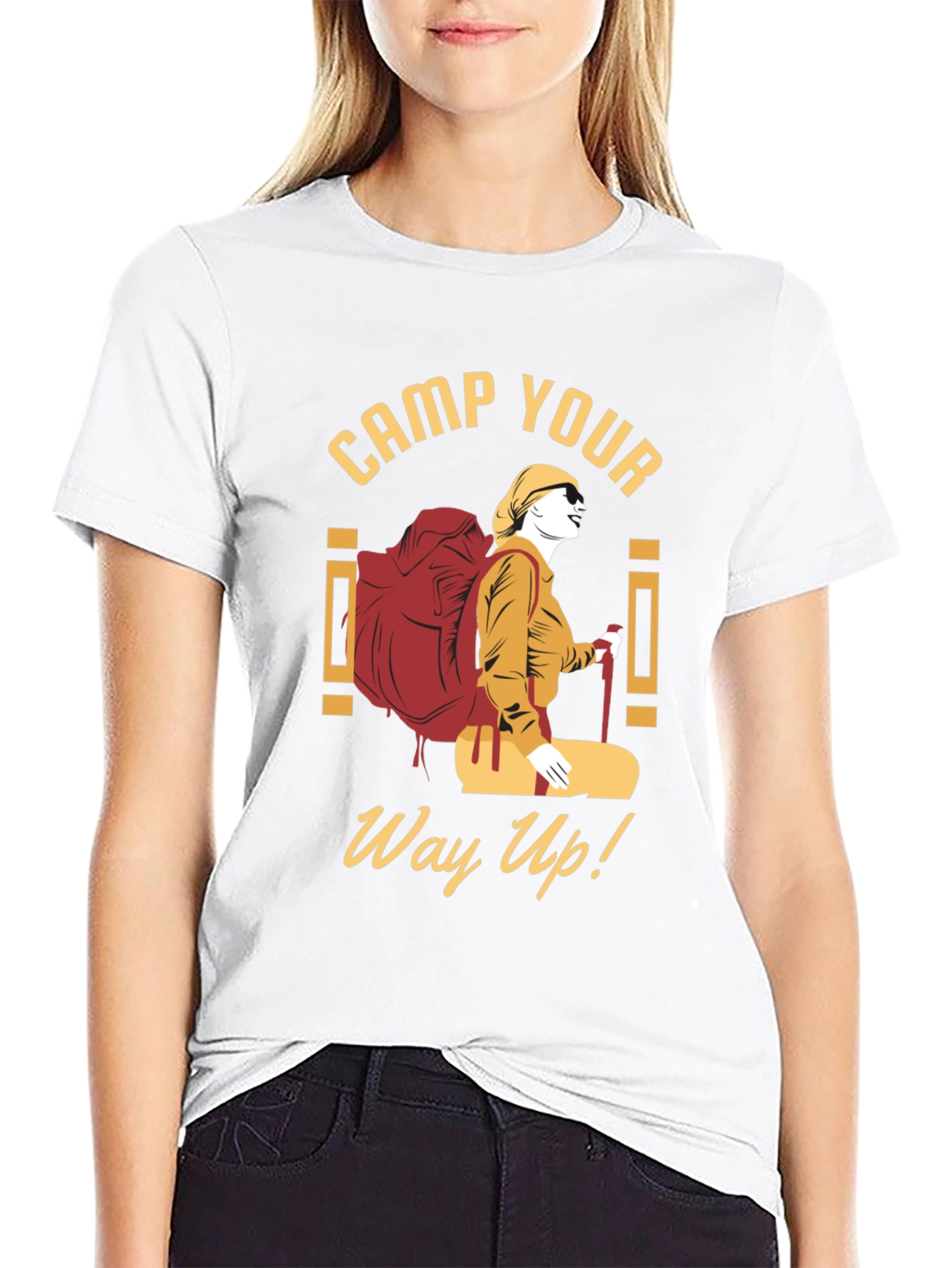 Camp Your Way Up! Graphic Tee