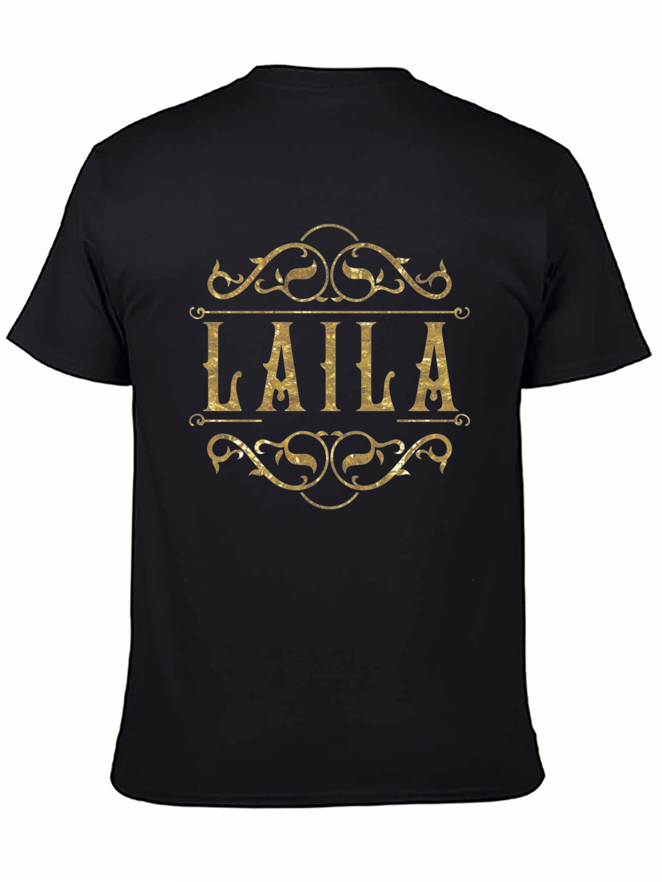 Personalized LAILA Graphic Tee - Custom Name T-Shirt
