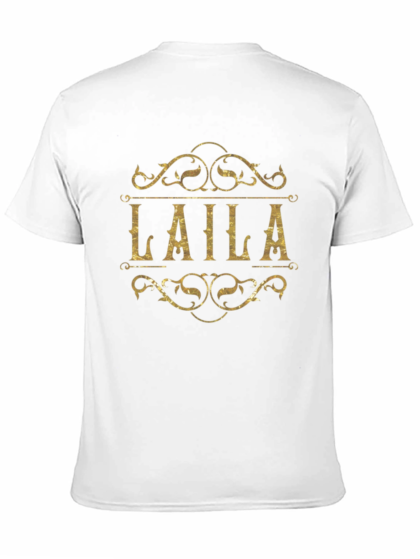 Personalized LAILA Graphic Tee - Custom Name T-Shirt