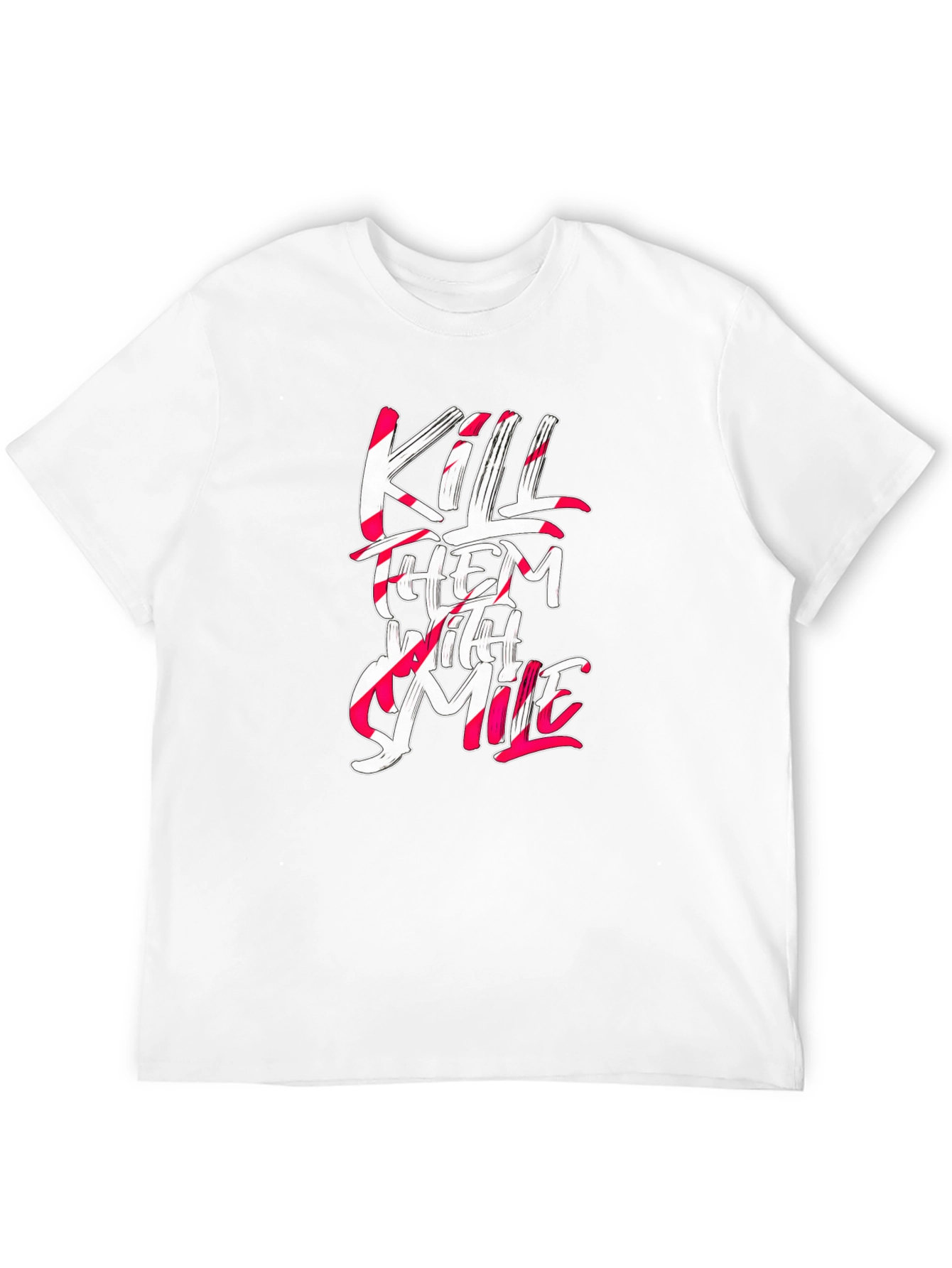 Kill Them With Smile Graphic T-Shirt