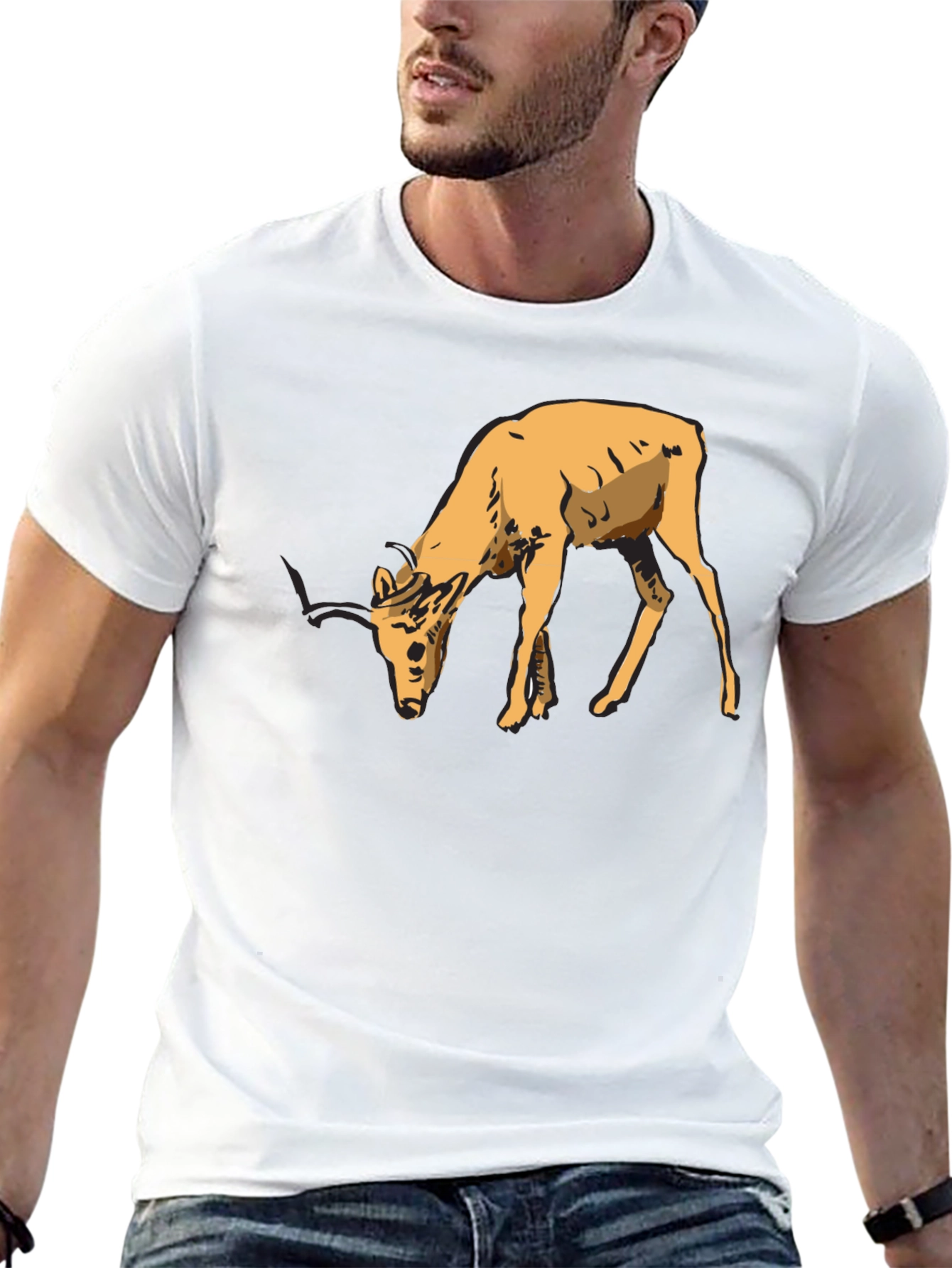 Antelope Graphic Tee - Black