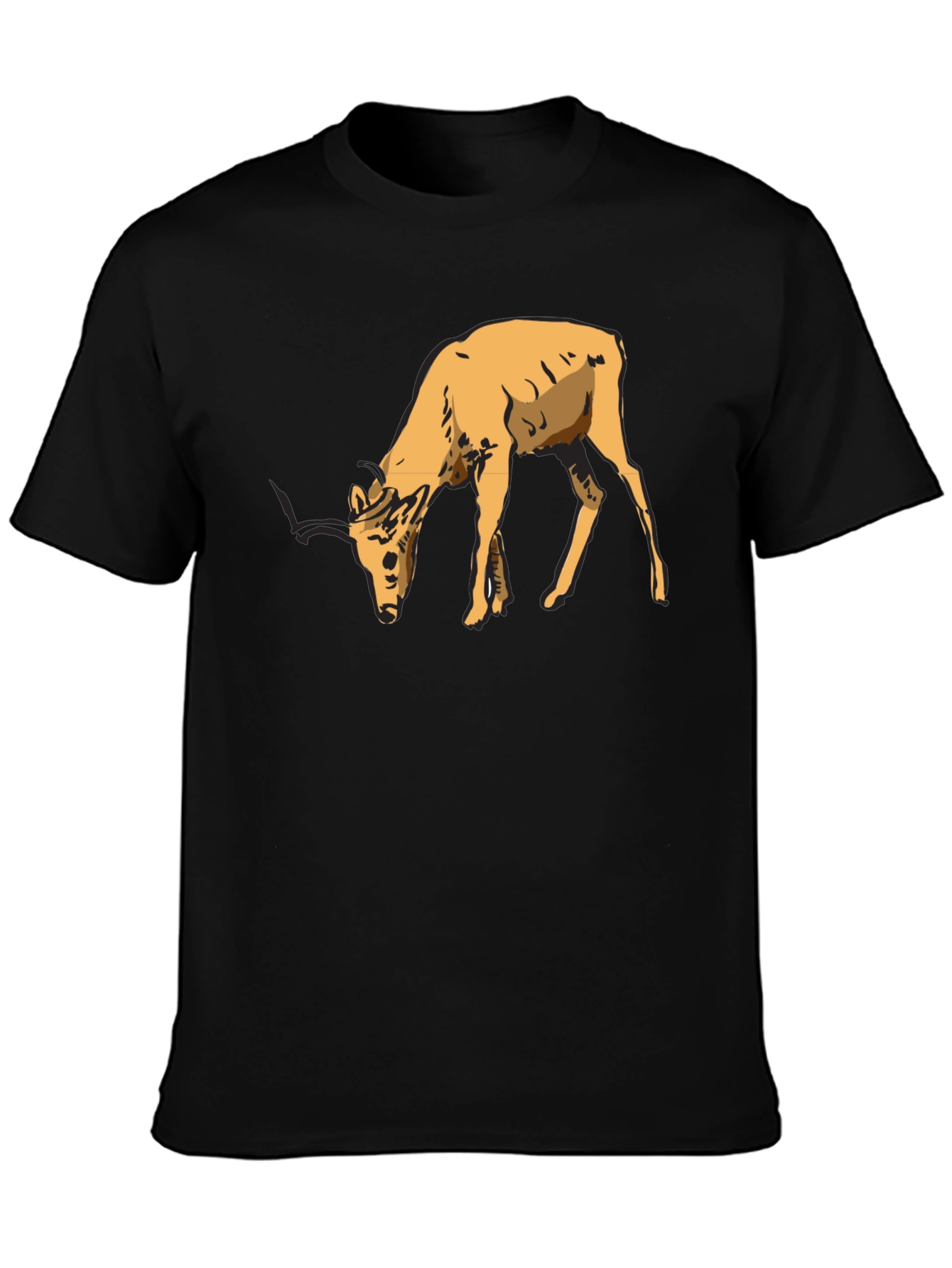 Antelope Graphic Tee - Black