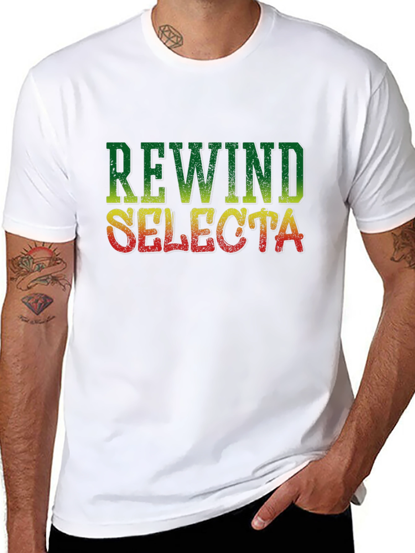 Rewind Selecta Reggae Graphic T-Shirt
