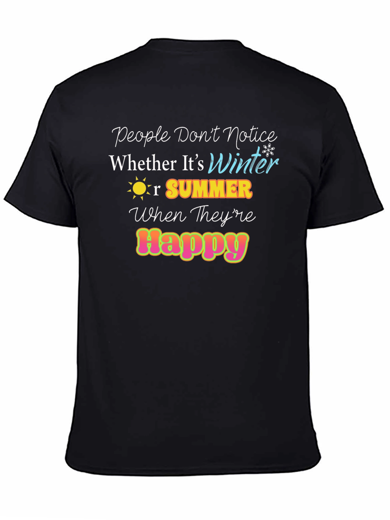 Happy Winter Summer Graphic Tee