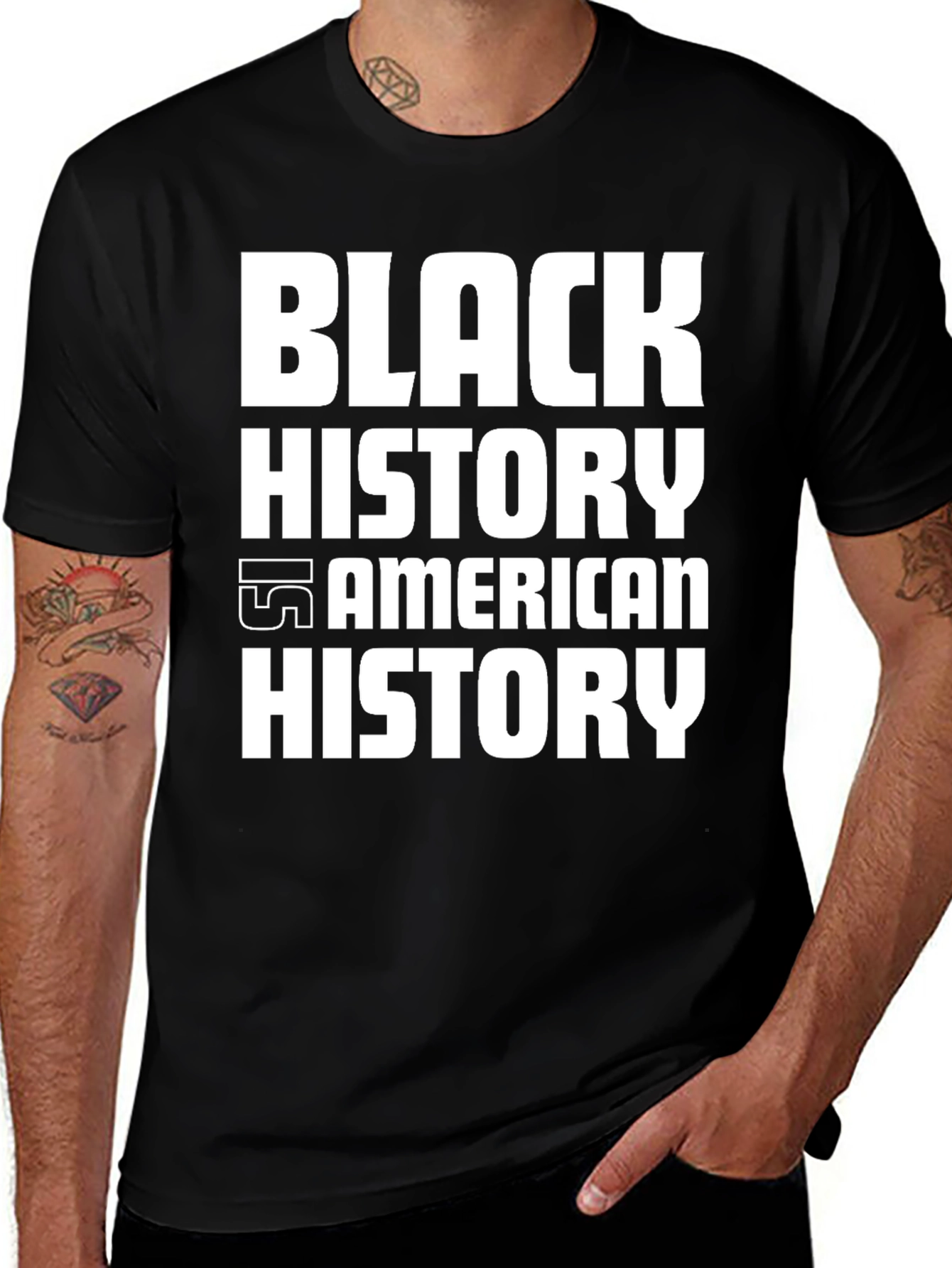 Black History is American History Graphic T-Shirt