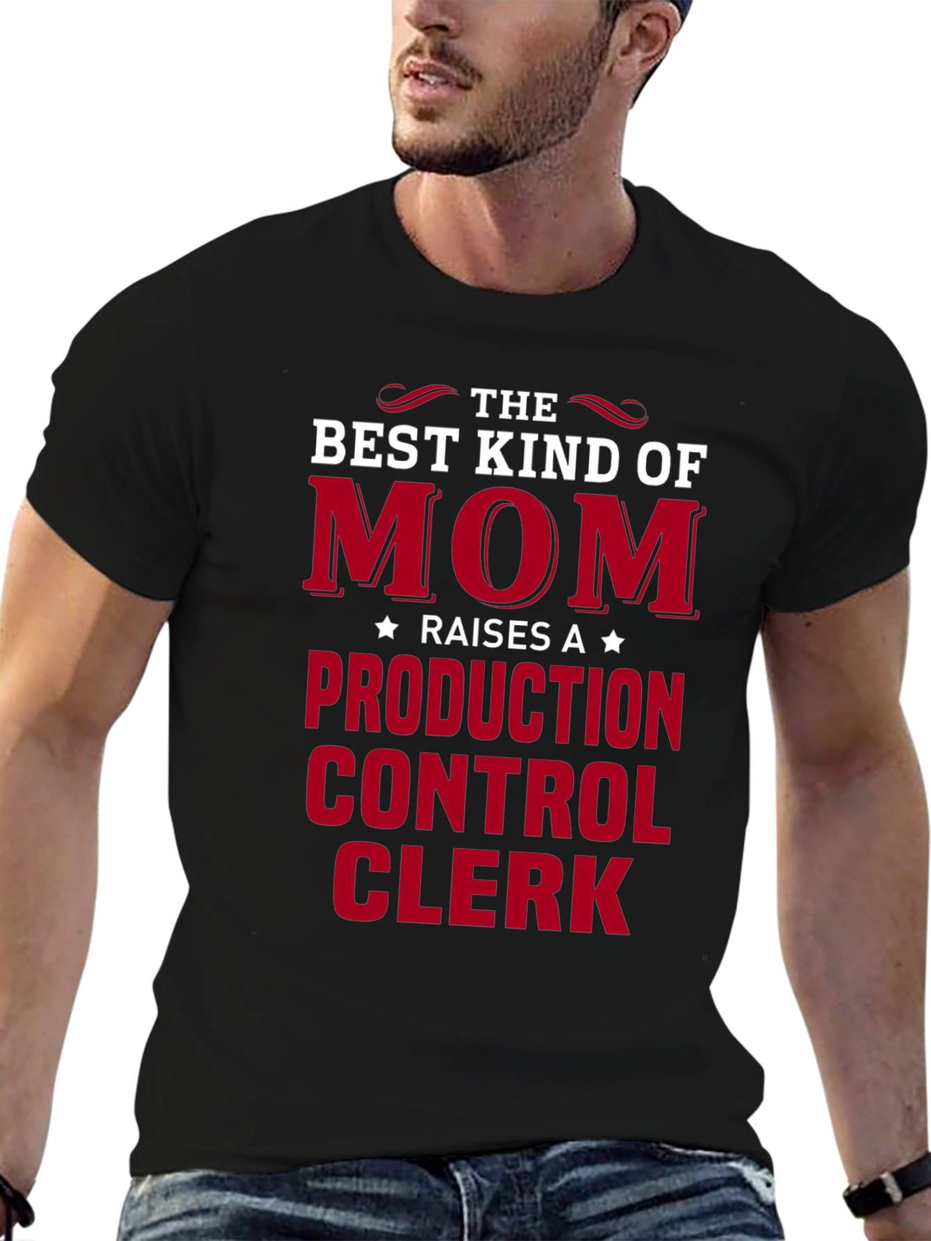 Production Control Clerk Mom T-Shirt