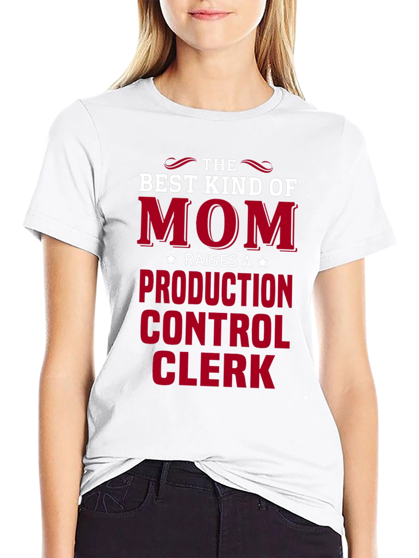 Production Control Clerk Mom T-Shirt