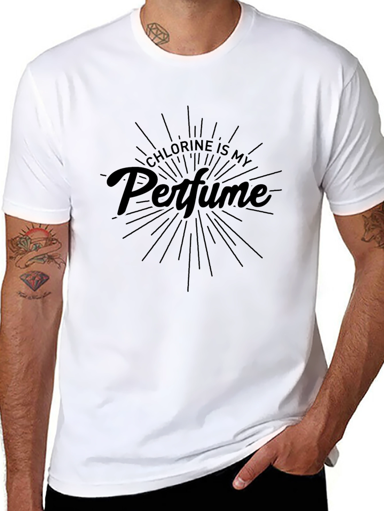 Chlorine Is My Perfume Graphic Tee