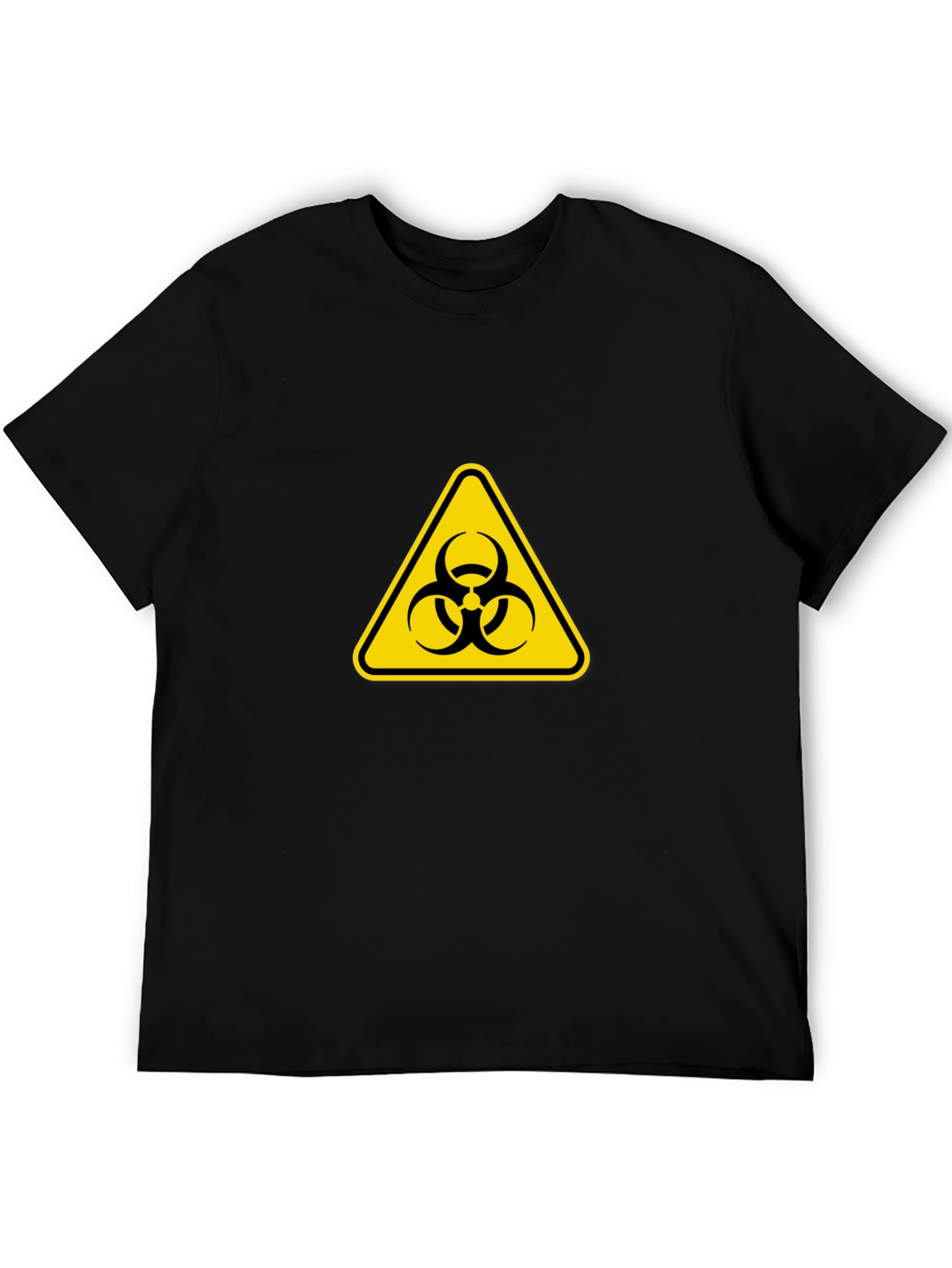 Biohazard Symbol T-Shirt - Stylish & Cautionary