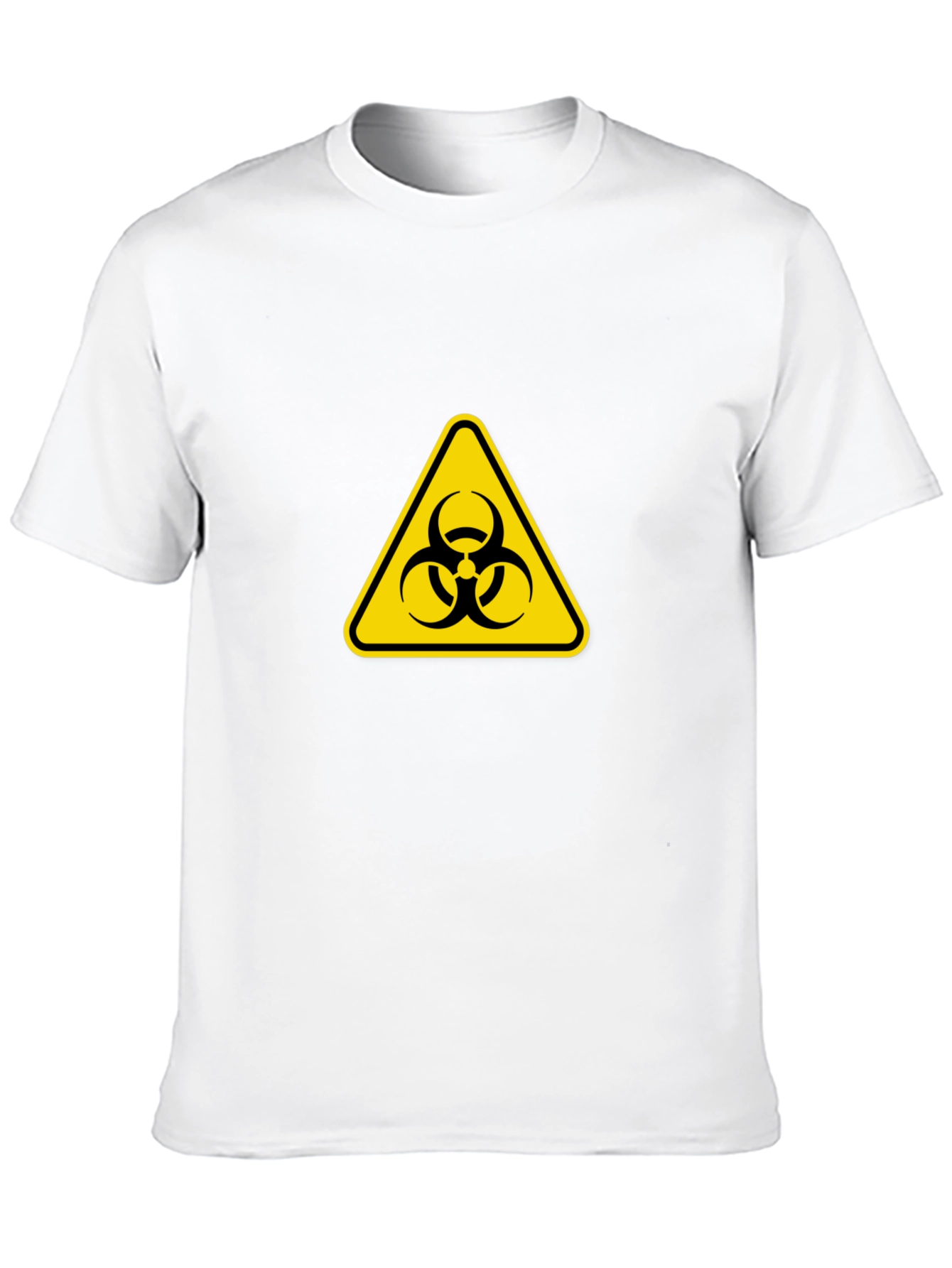 Biohazard Symbol T-Shirt - Stylish & Cautionary