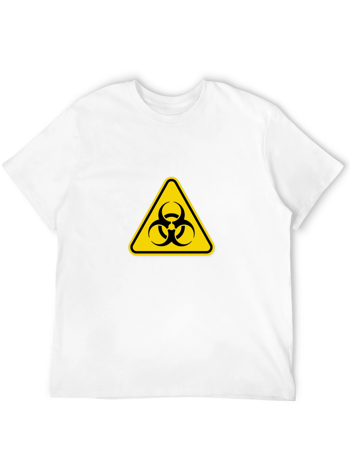 Biohazard Symbol T-Shirt - Stylish & Cautionary