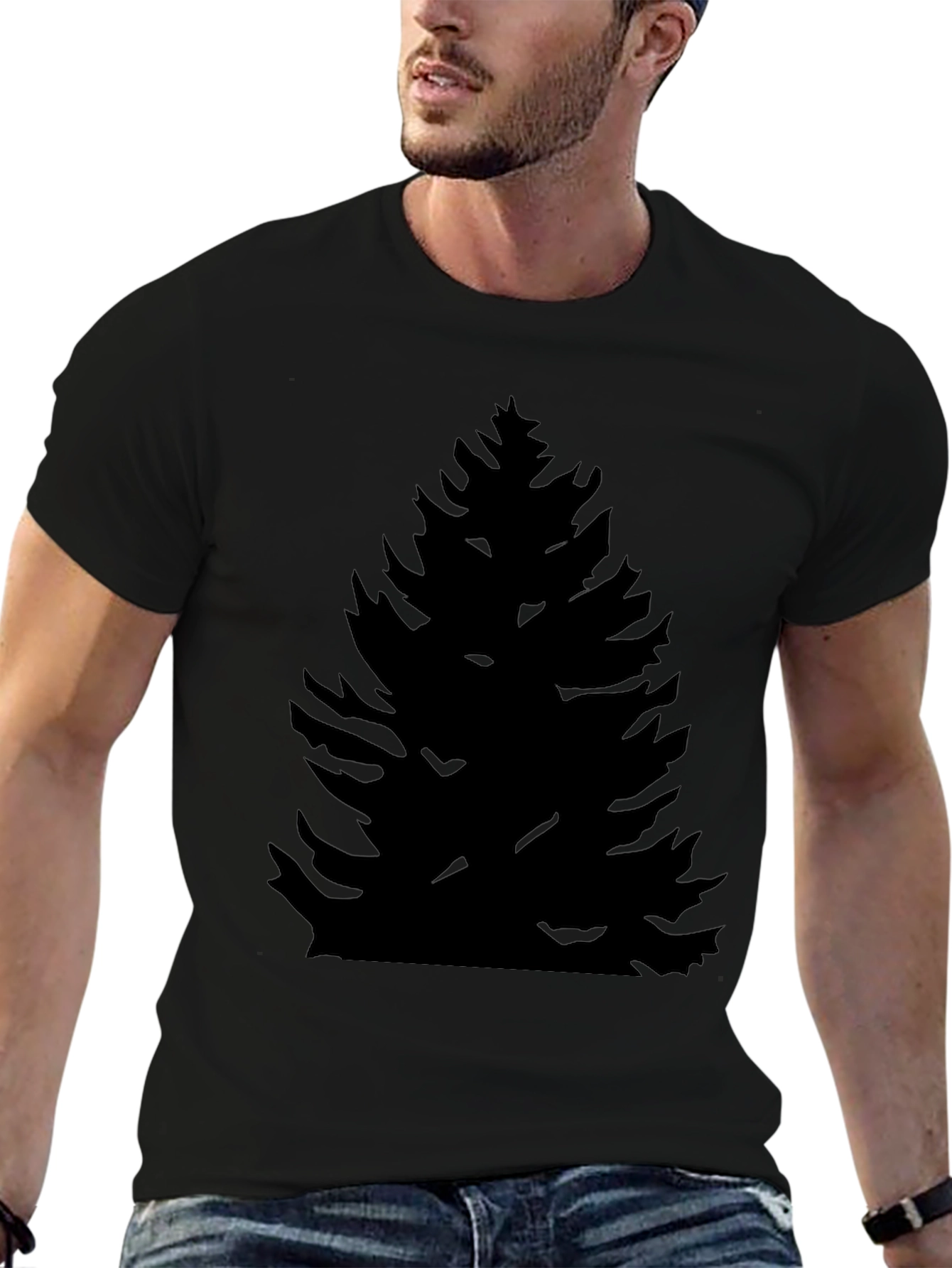 Evergreen Tree Graphic T-Shirt - Nature Lover Tee