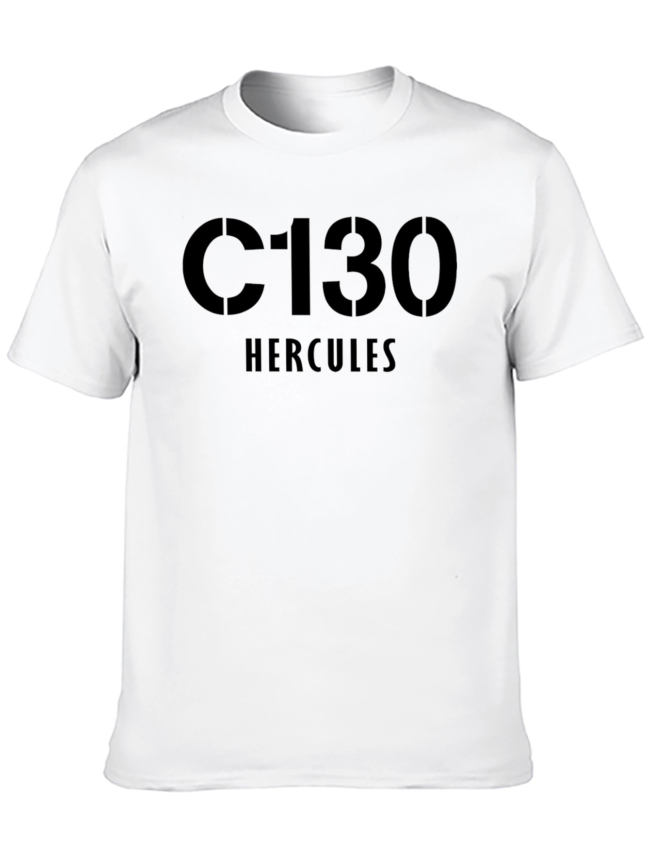 C130 Hercules Black Graphic Tee