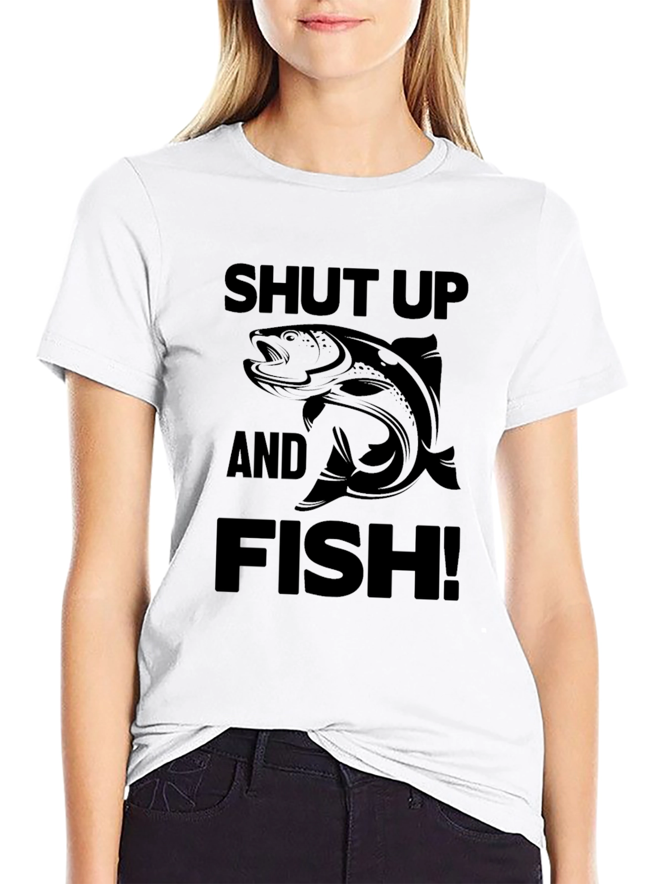 Shut Up and Fish! Graphic T-Shirt