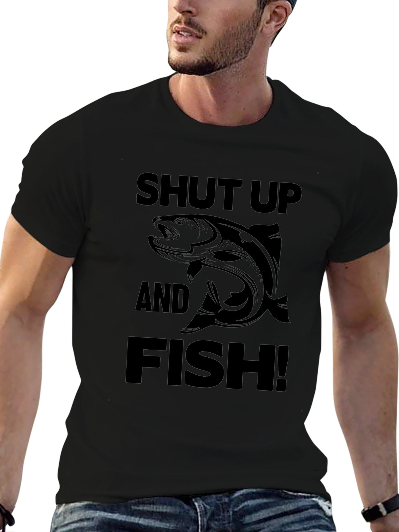 Shut Up and Fish! Graphic T-Shirt