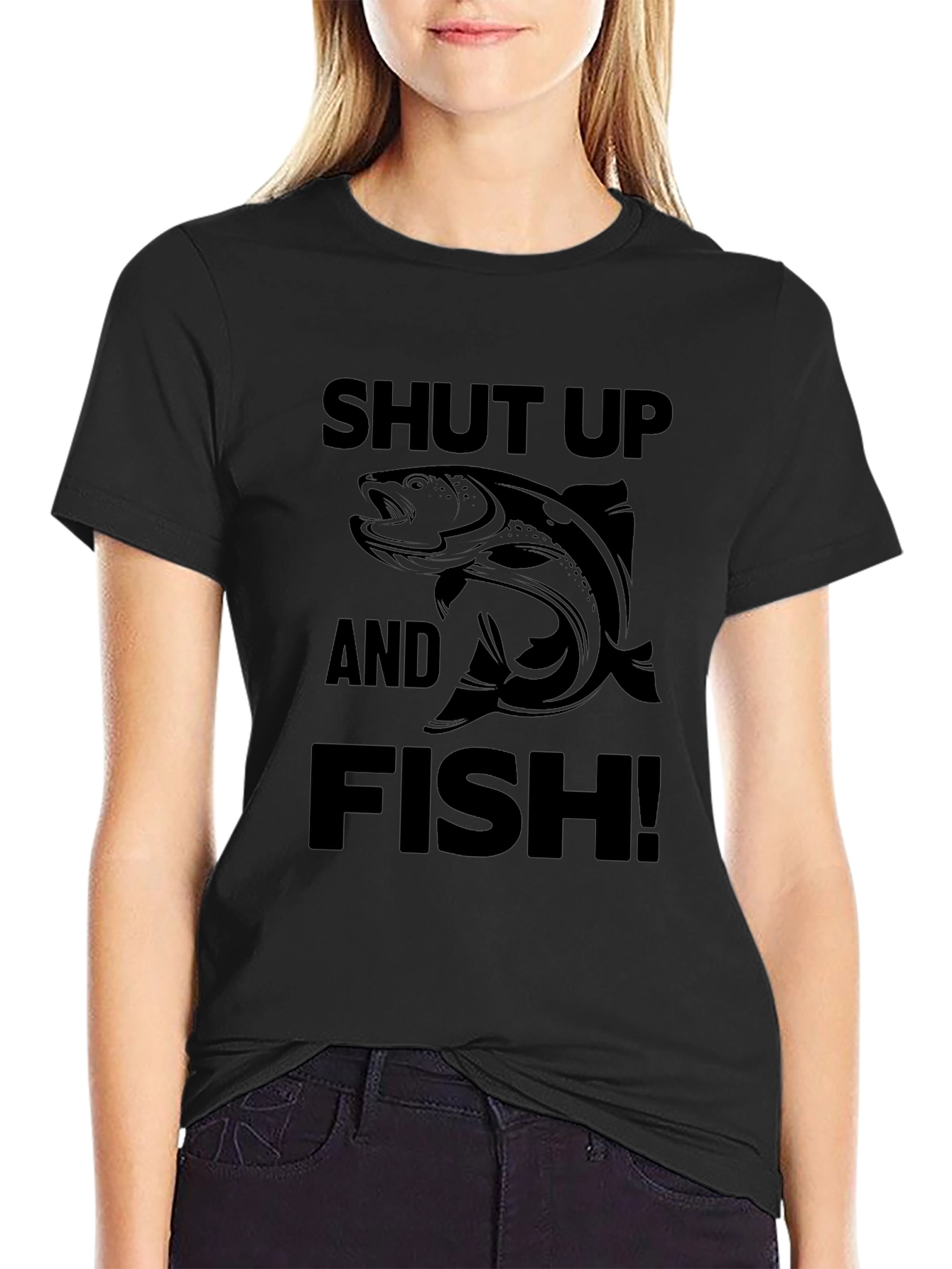 Shut Up and Fish! Graphic T-Shirt