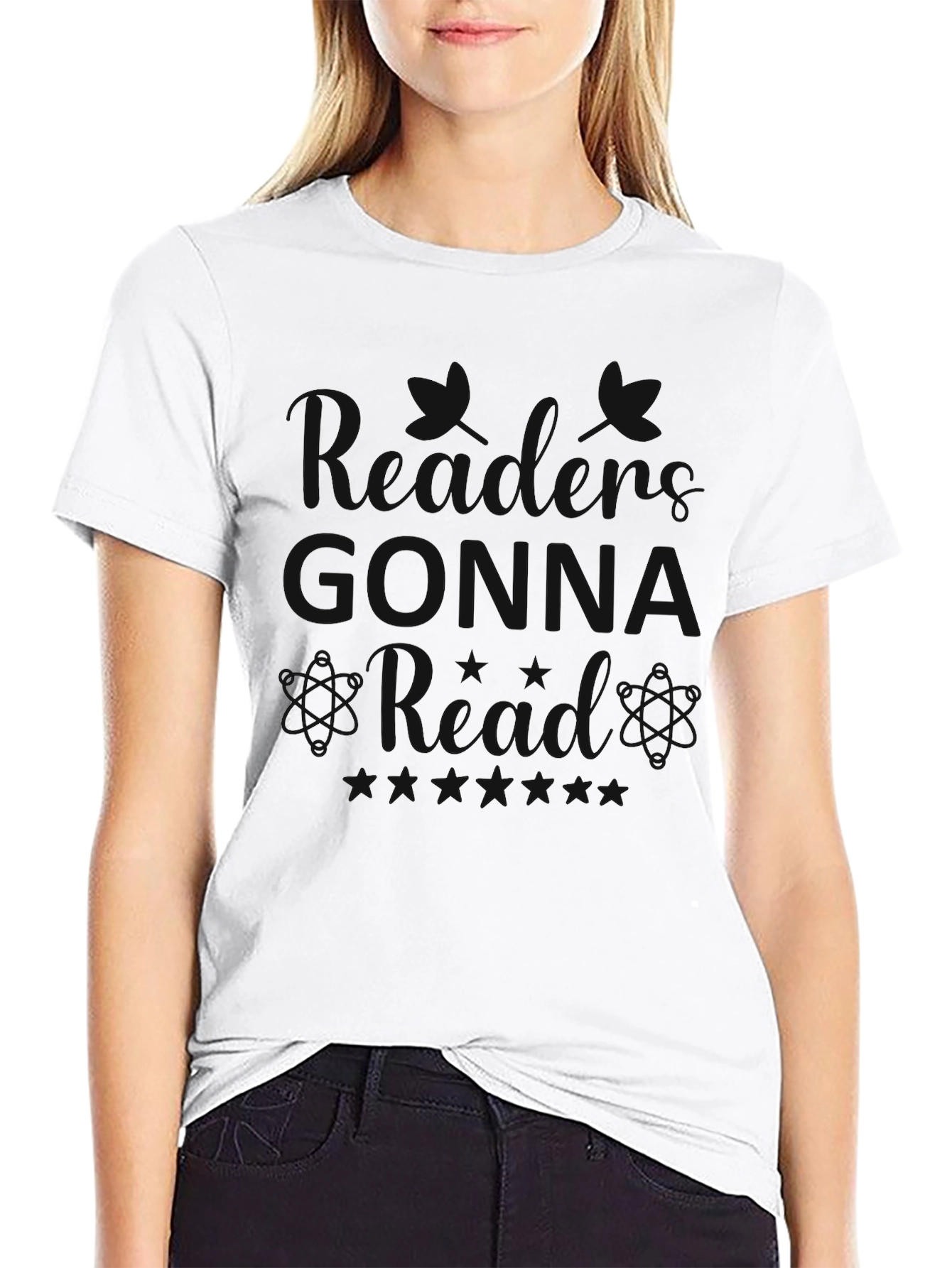 Black Graphic Print T-Shirt