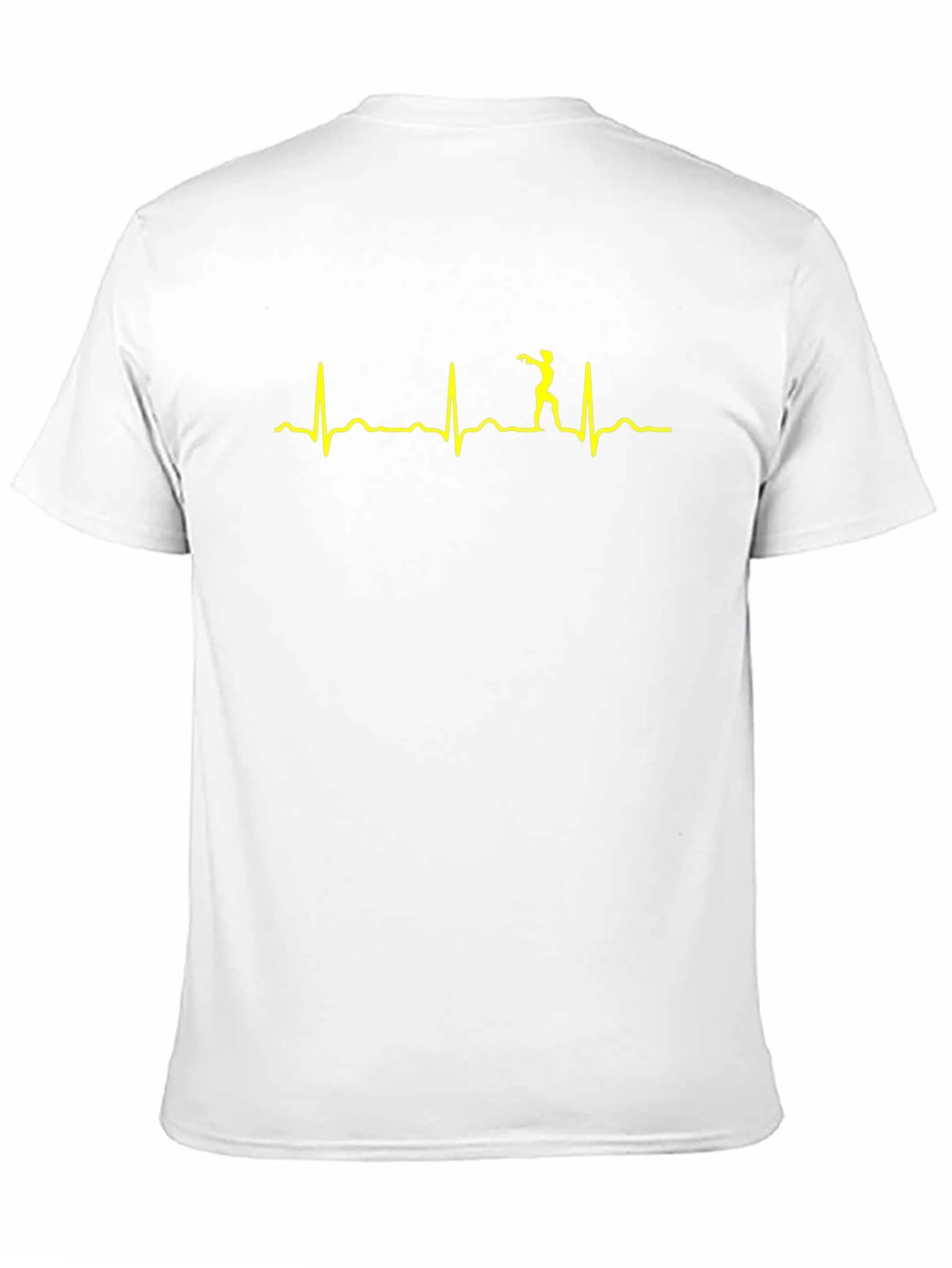 Zombie Heartbeat T-Shirt - Walking Dead ECG Tee