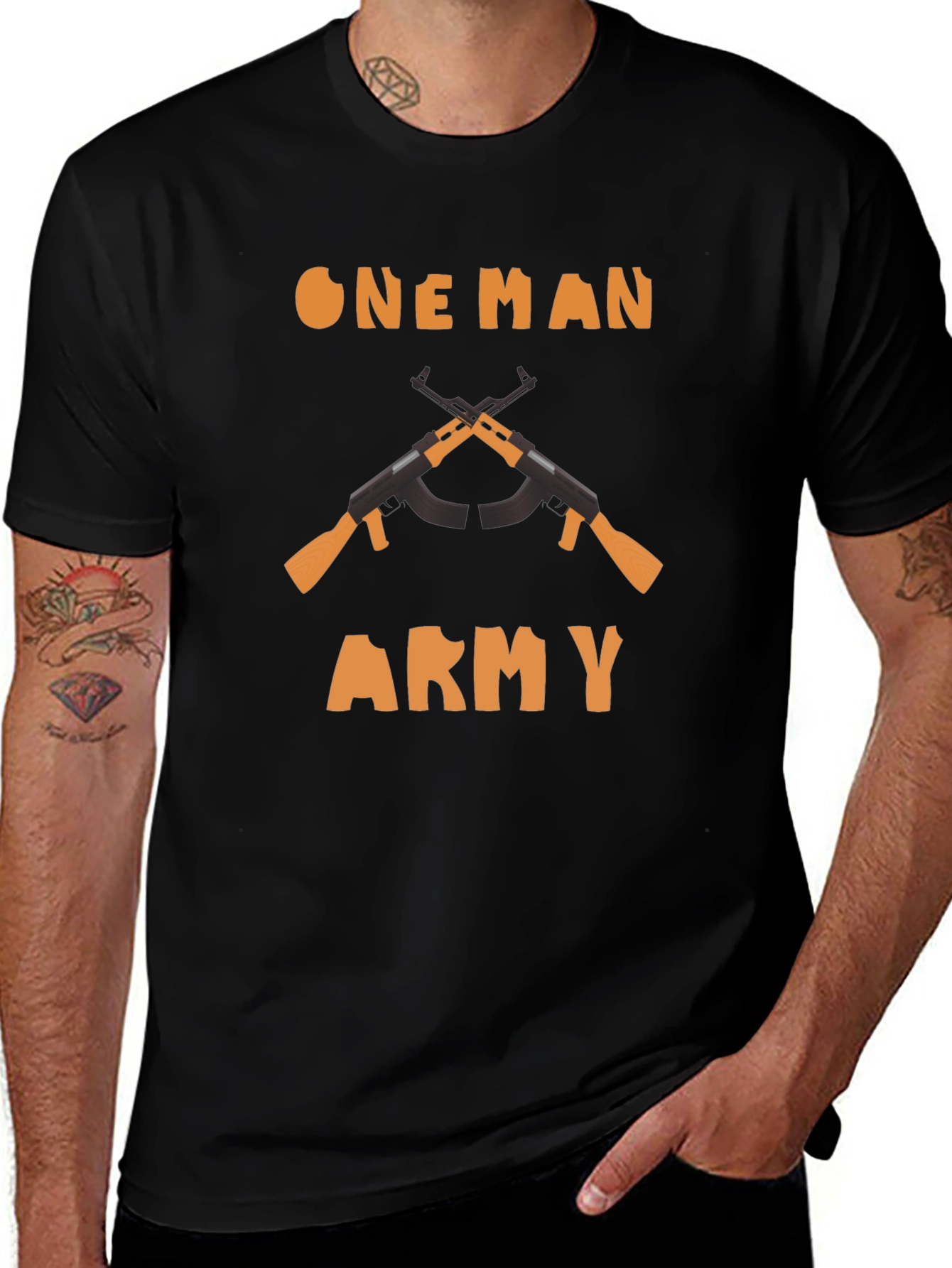 One Man Army Graphic Tee