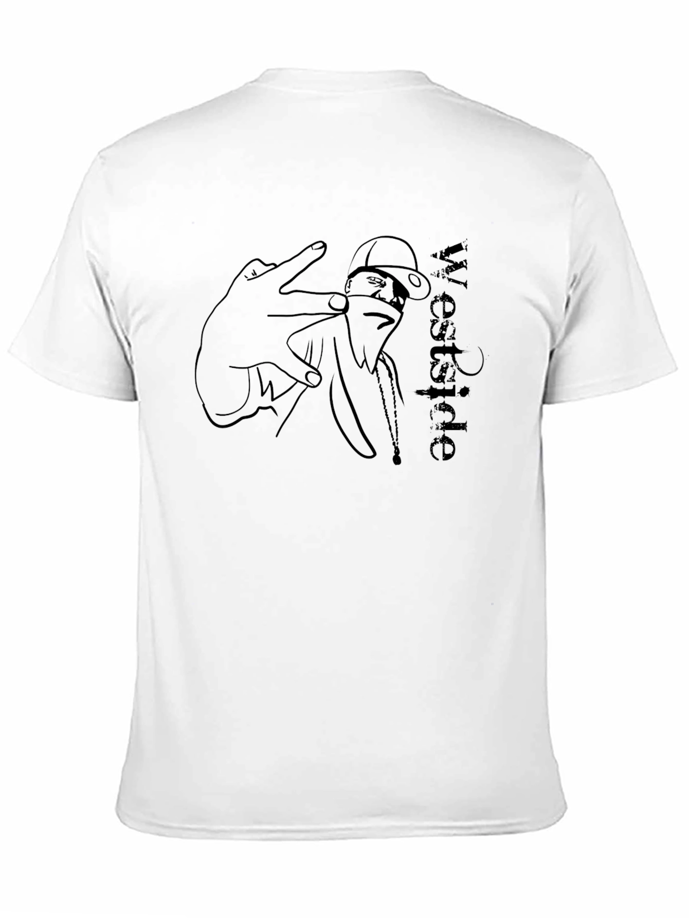 Westside Graphic Tee - Mens Black T-Shirt