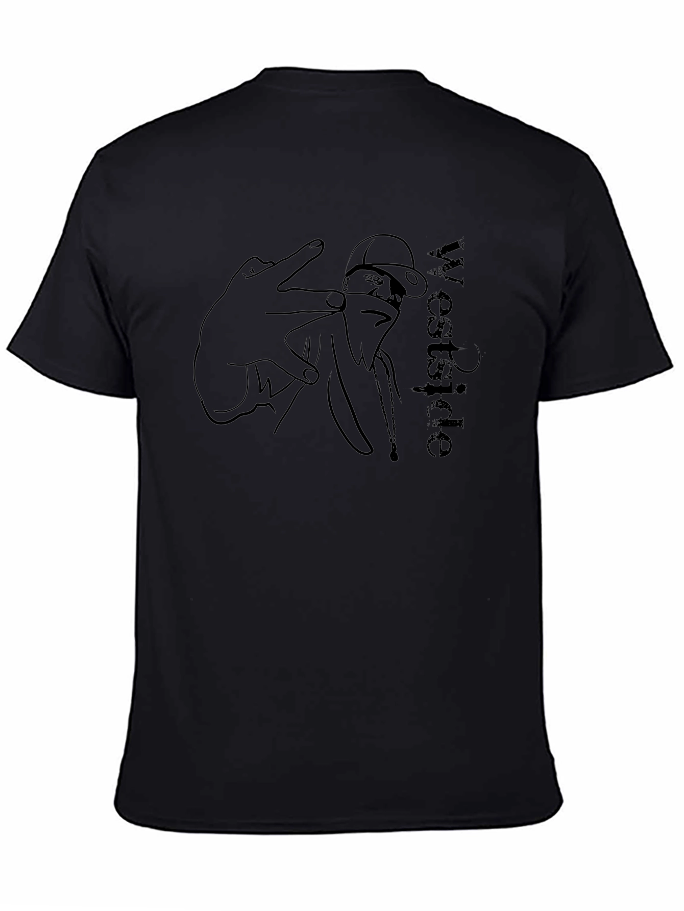 Westside Graphic Tee - Mens Black T-Shirt