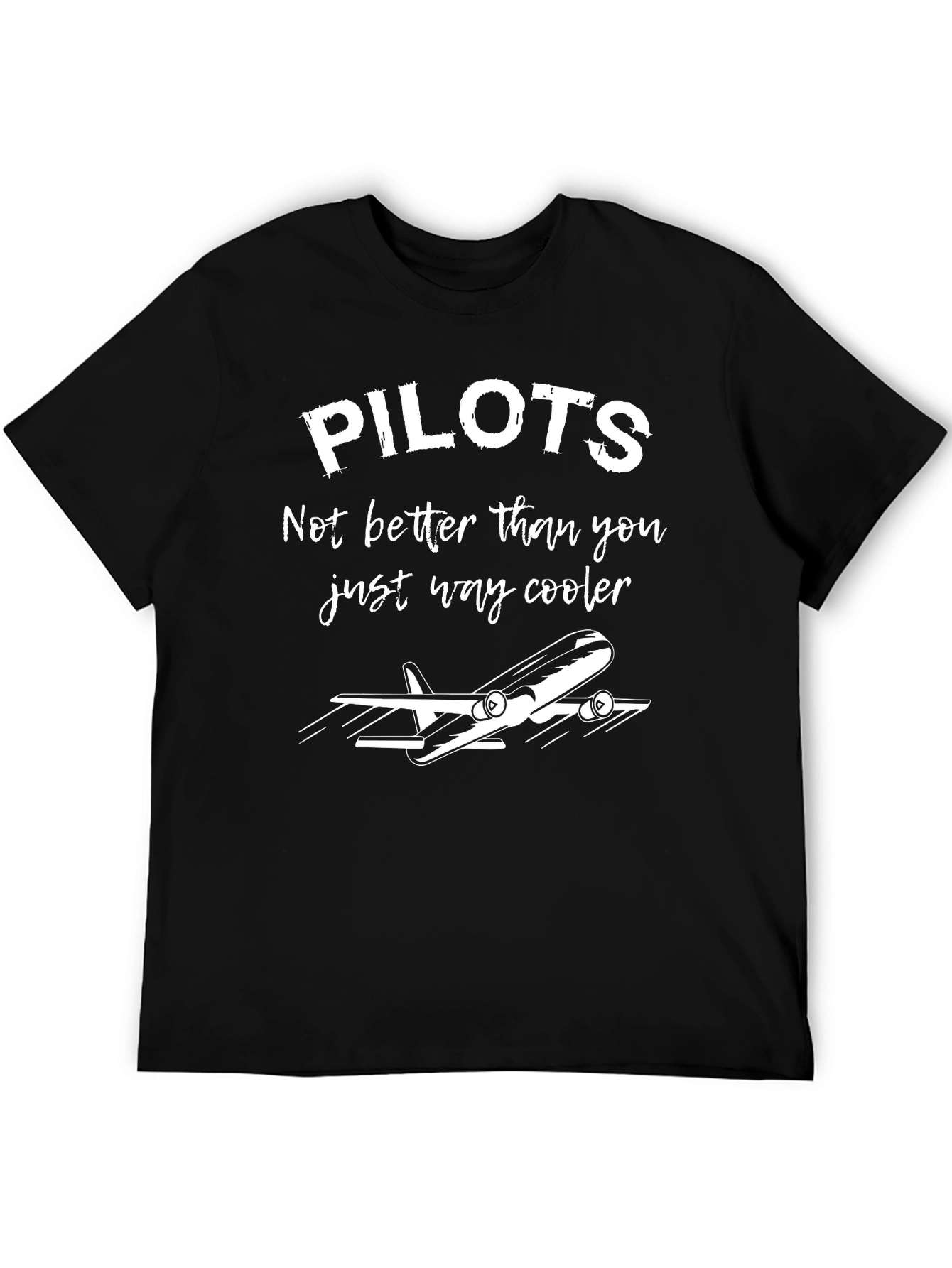 Cool Pilots Graphic T-Shirt - Aviation Humor Tee