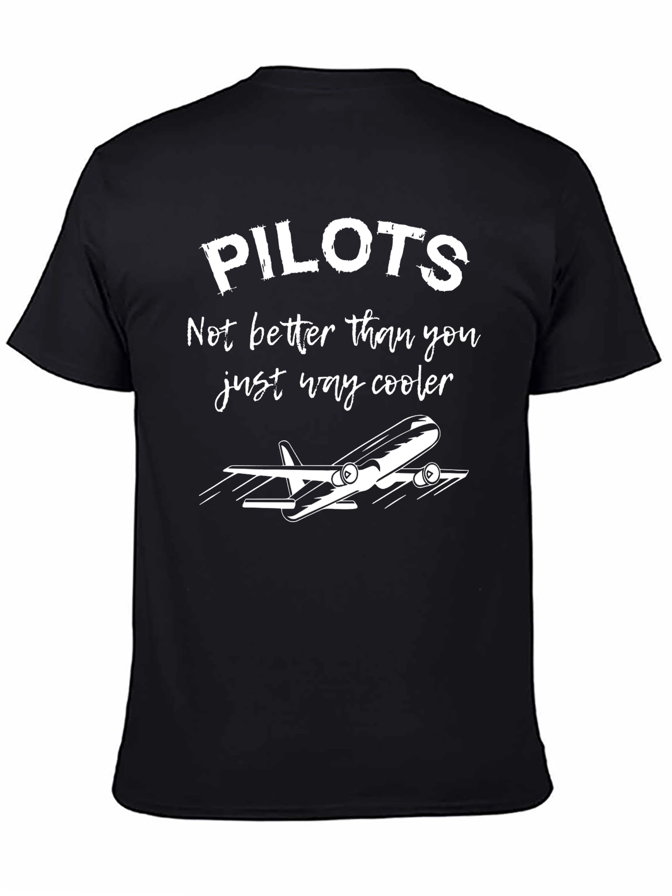 Cool Pilots Graphic T-Shirt - Aviation Humor Tee
