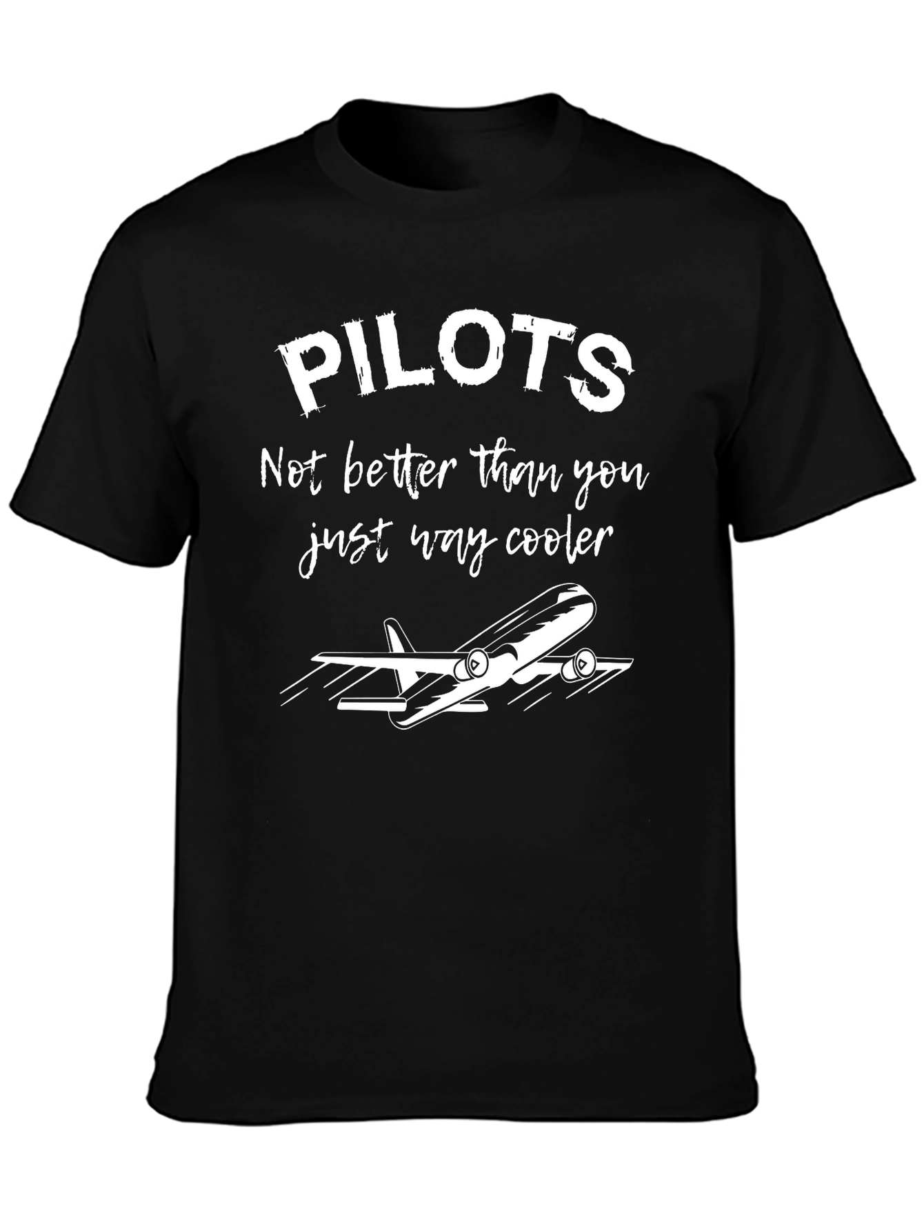 Cool Pilots Graphic T-Shirt - Aviation Humor Tee