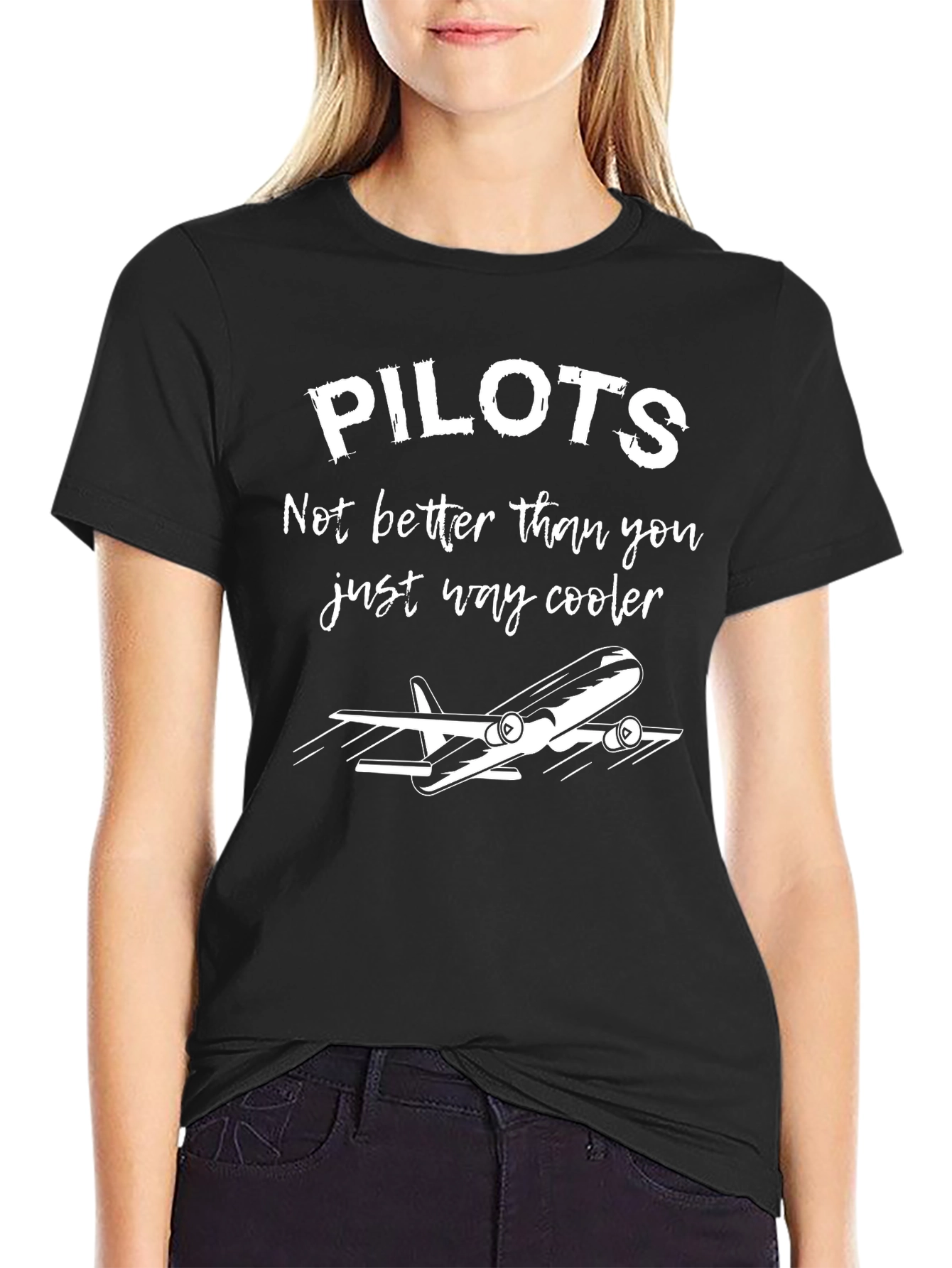 Cool Pilots Graphic T-Shirt - Aviation Humor Tee