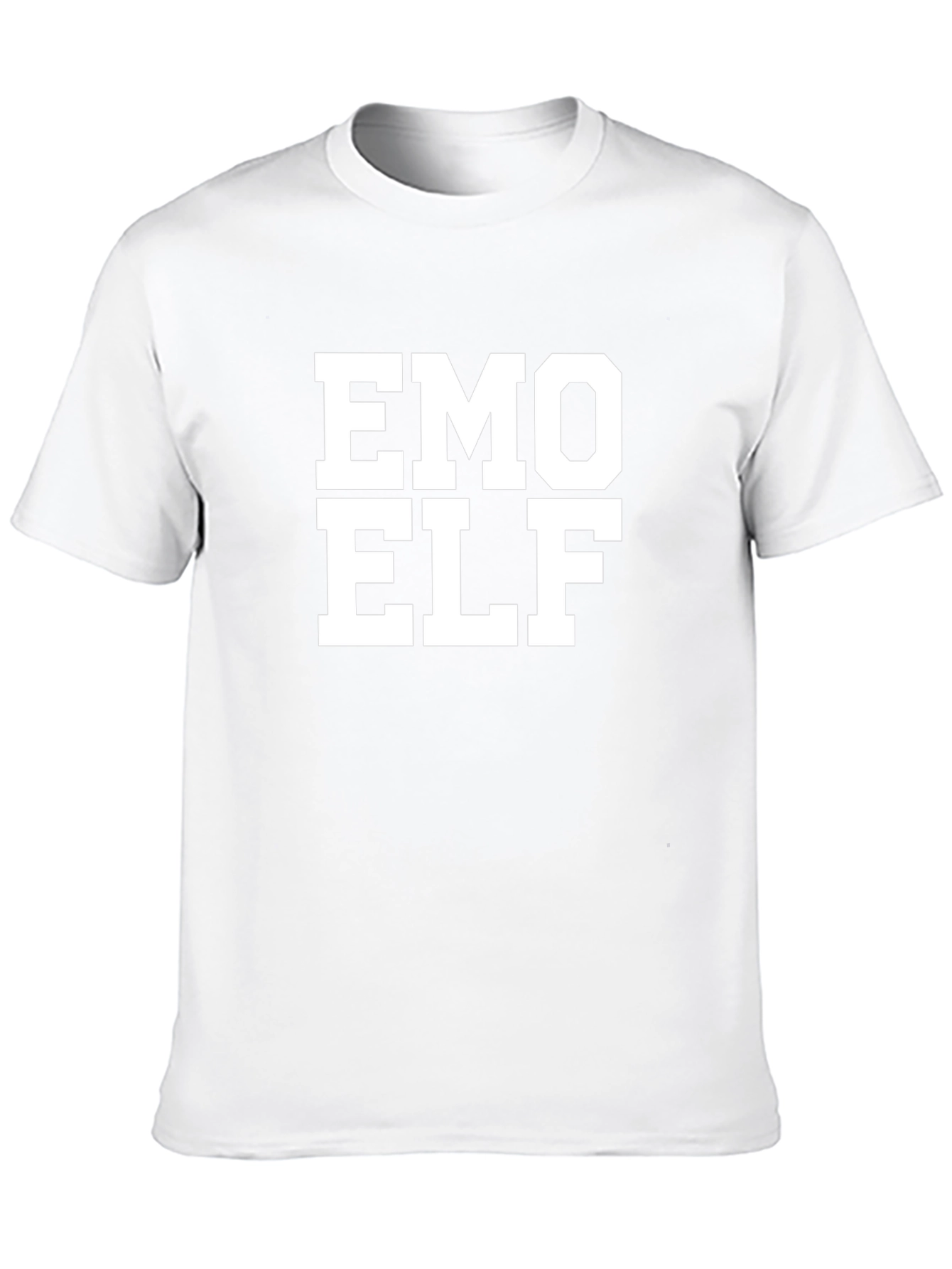 Emo Elf Graphic Tee - Black