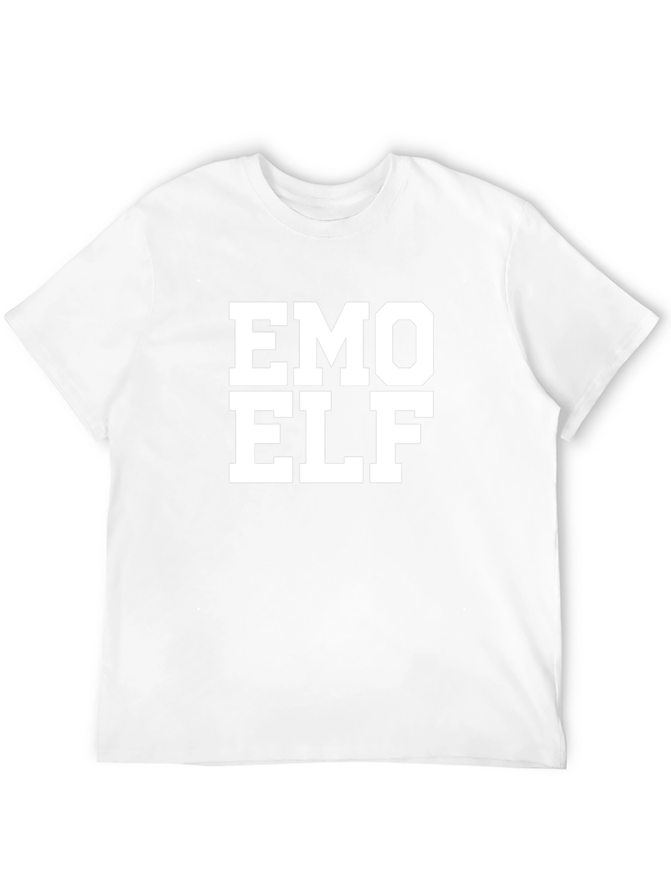 Emo Elf Graphic Tee - Black