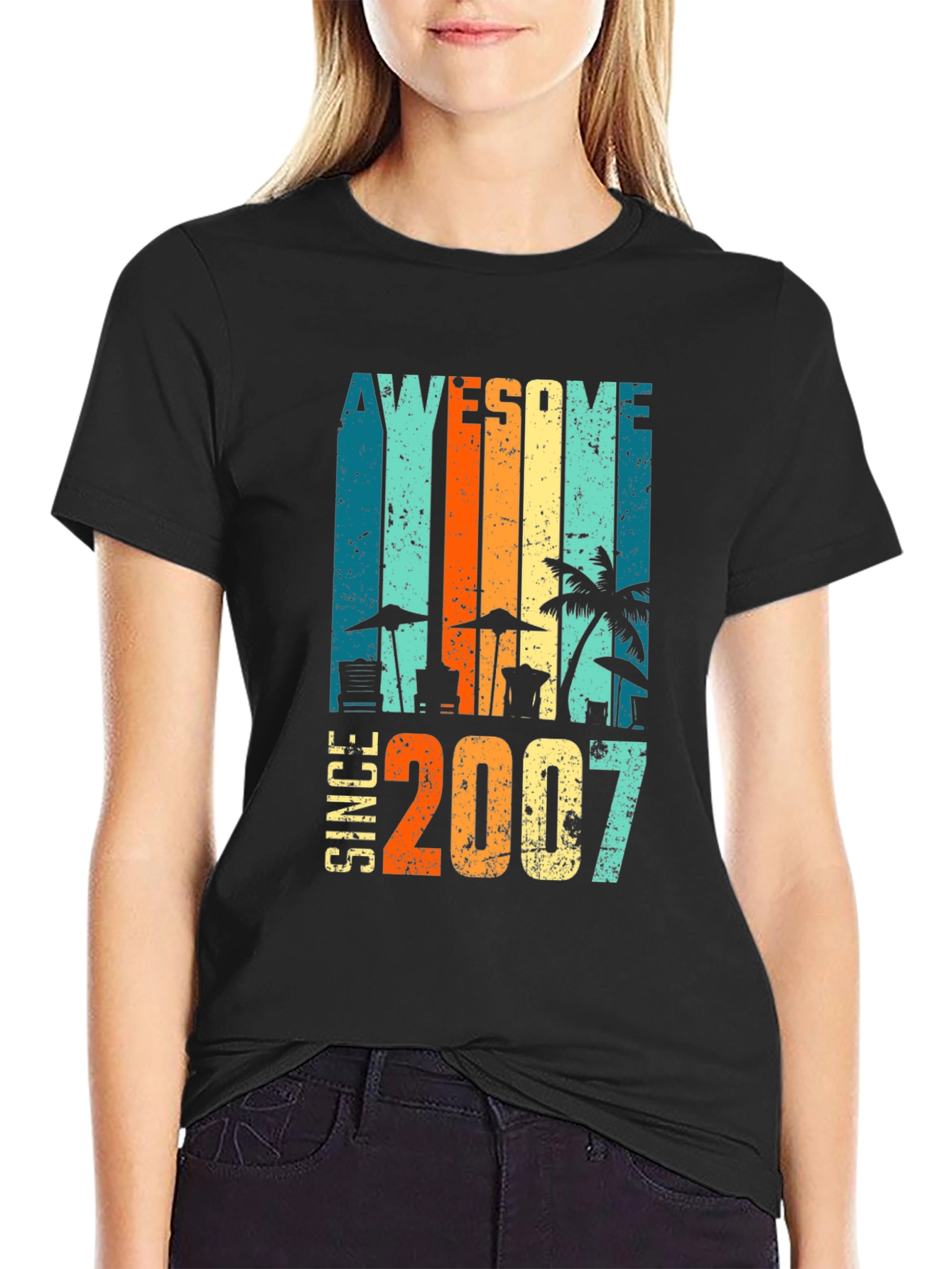 Awesome Since 2007 Beach T-Shirt
