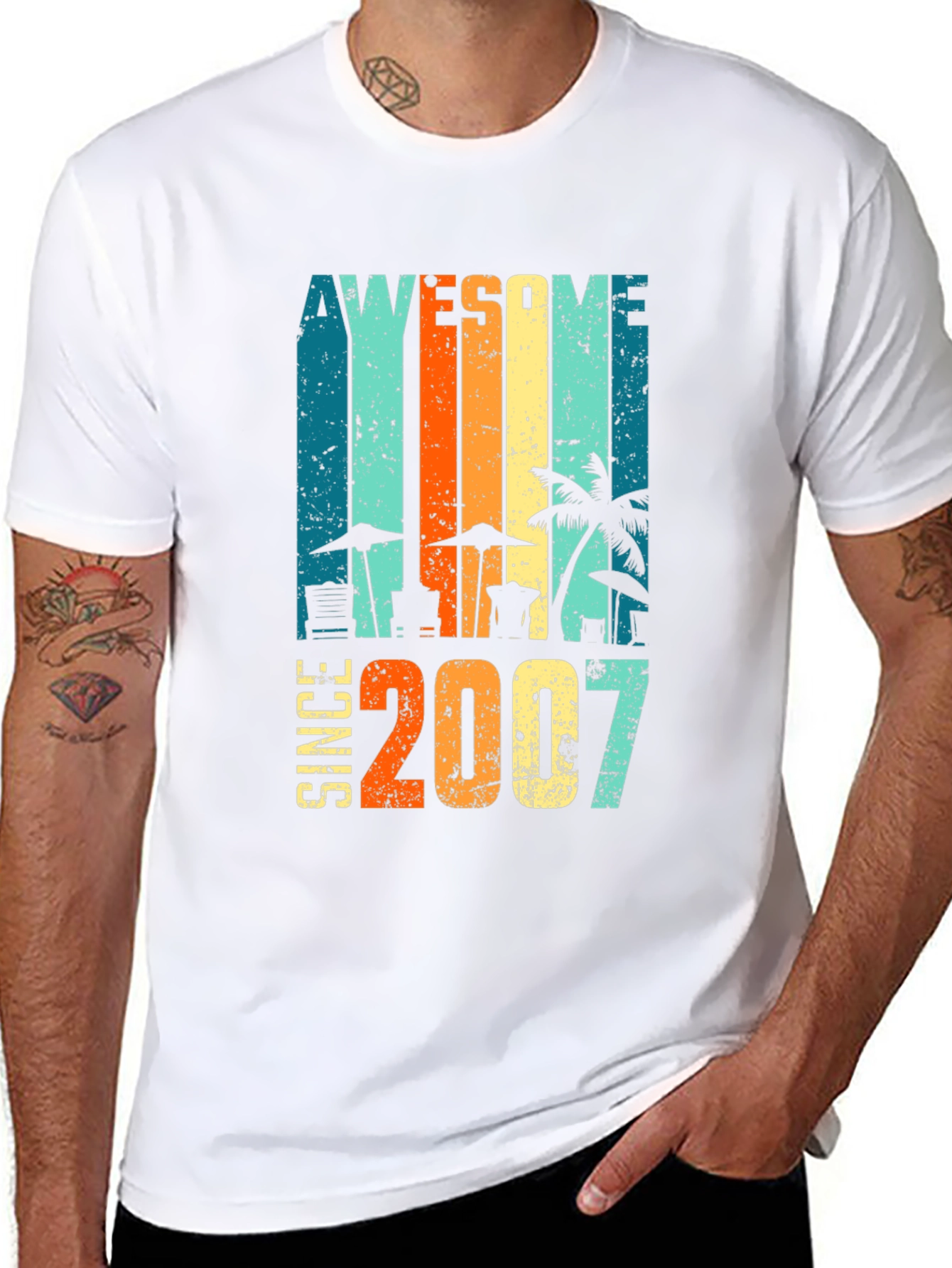 Awesome Since 2007 Beach T-Shirt