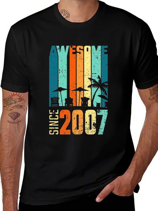 Awesome Since 2007 Beach T-Shirt