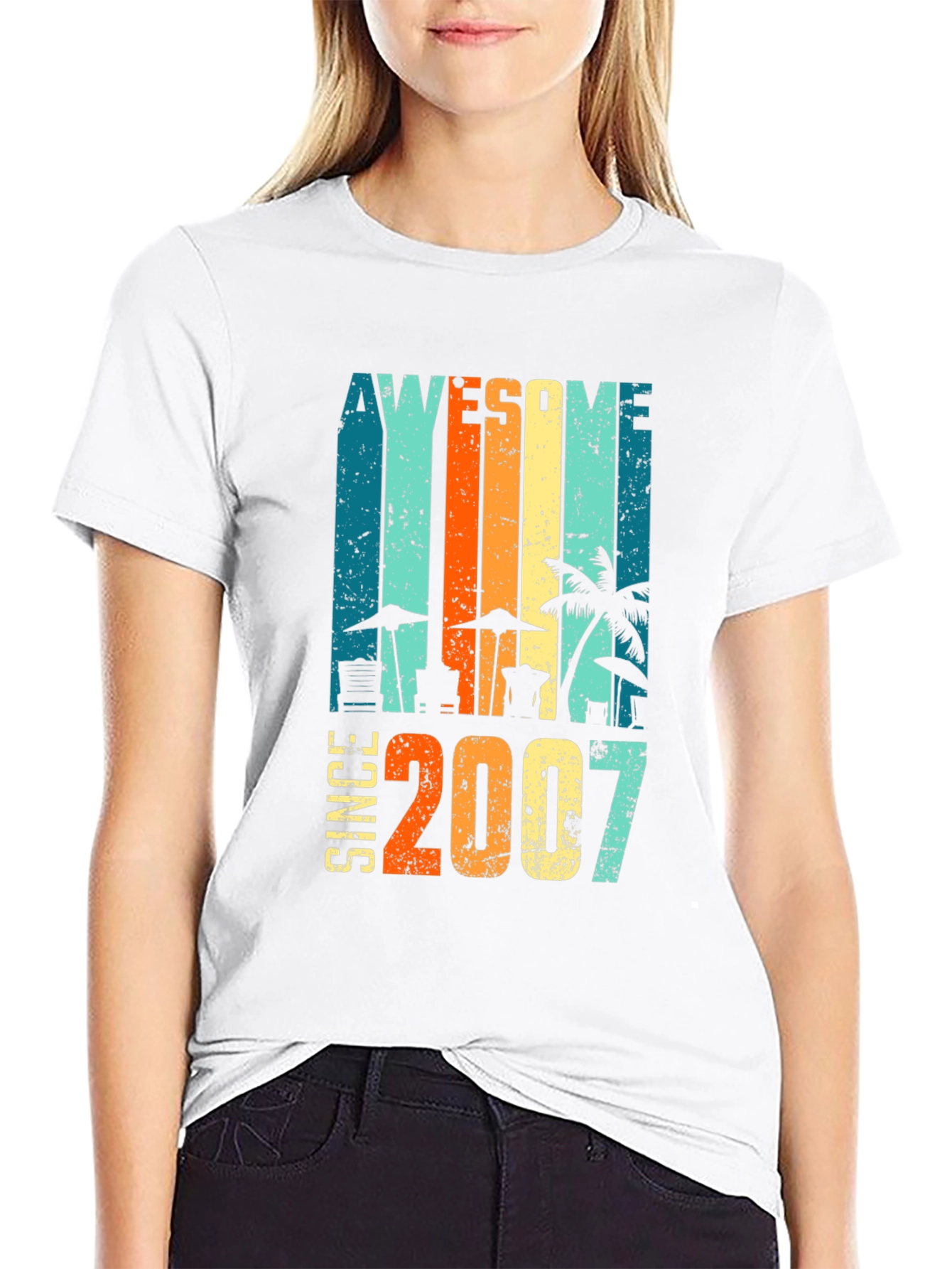 Awesome Since 2007 Beach T-Shirt