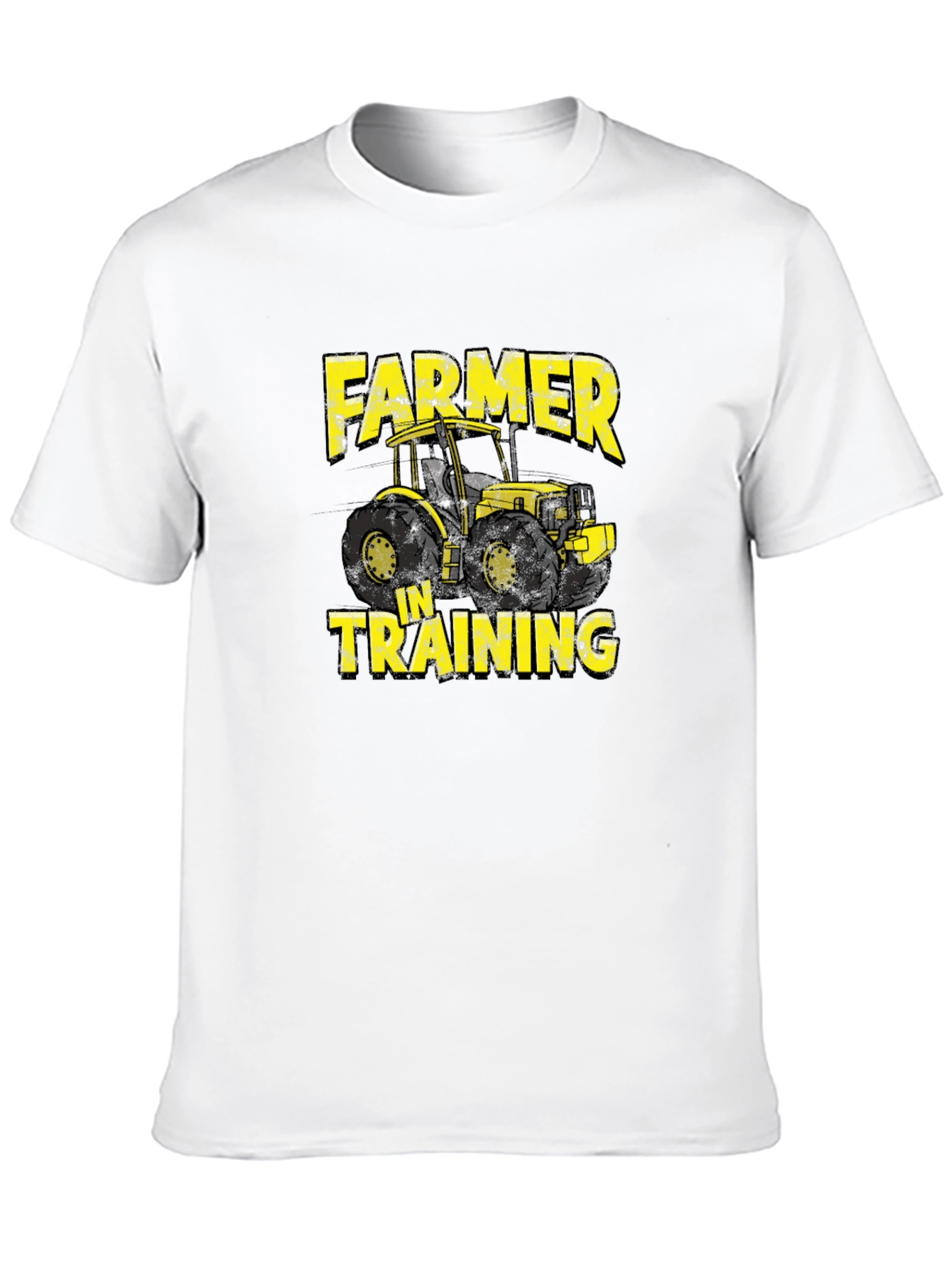 Farmer In Training Black T-Shirt